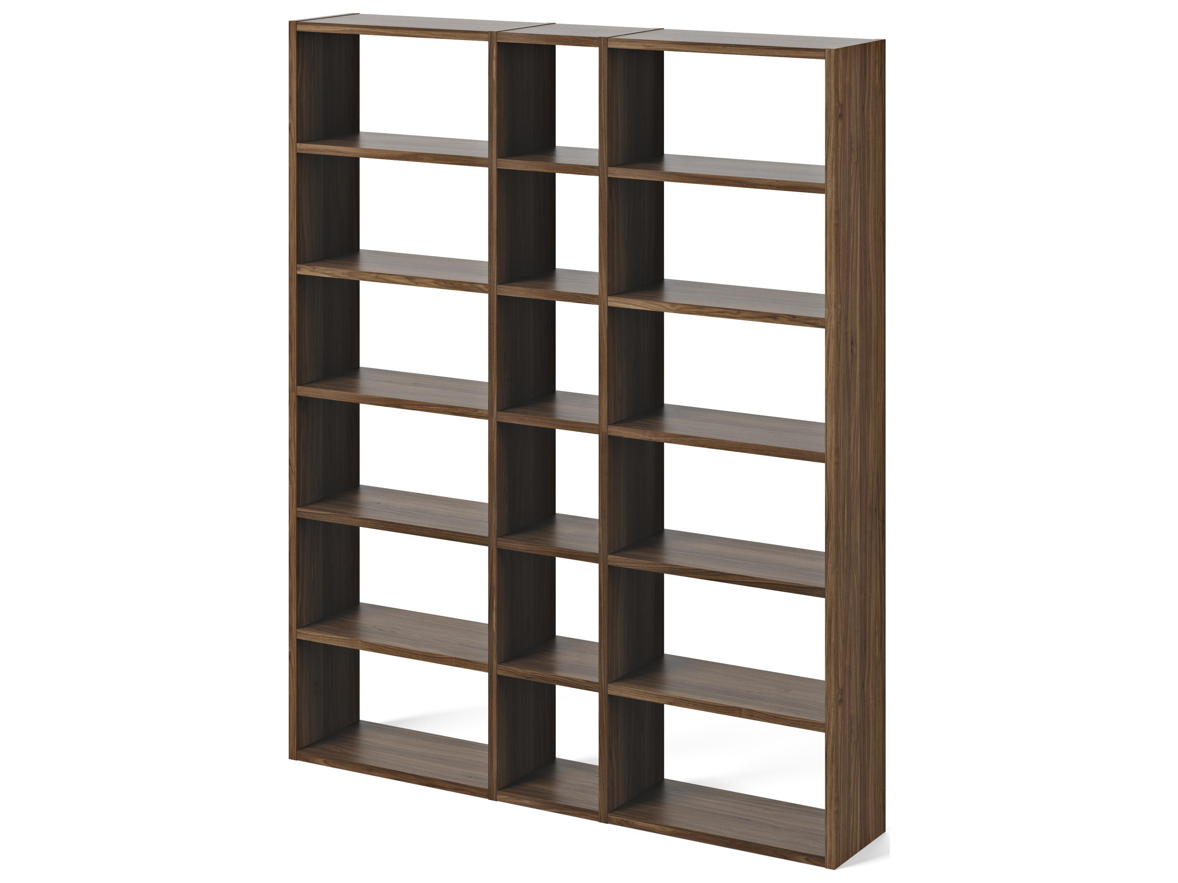 TemaHome Pombal Walnut Bookcase