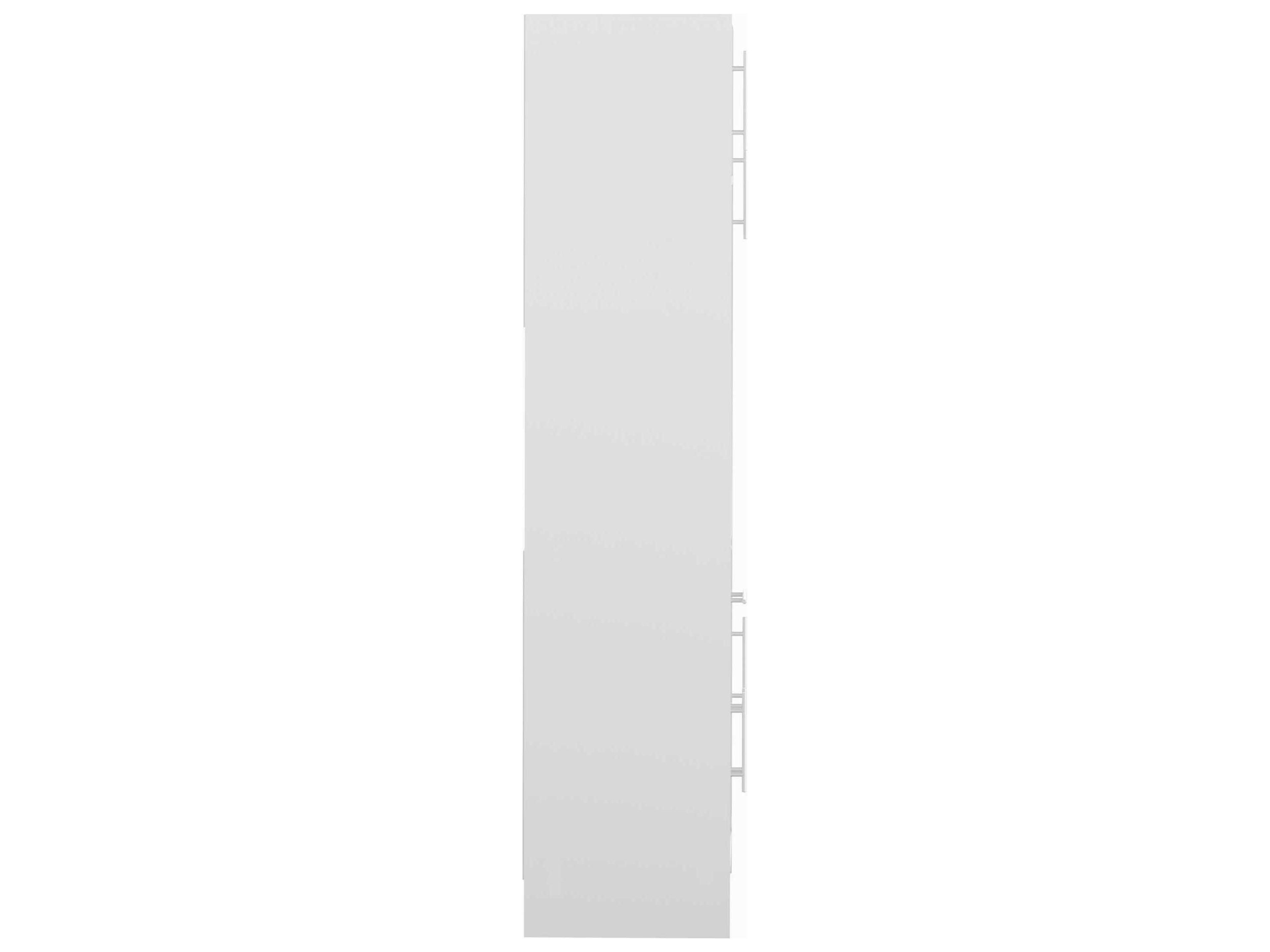 TemaHome Louise Melamine White Natural Oak Wood Kitchen Pantry