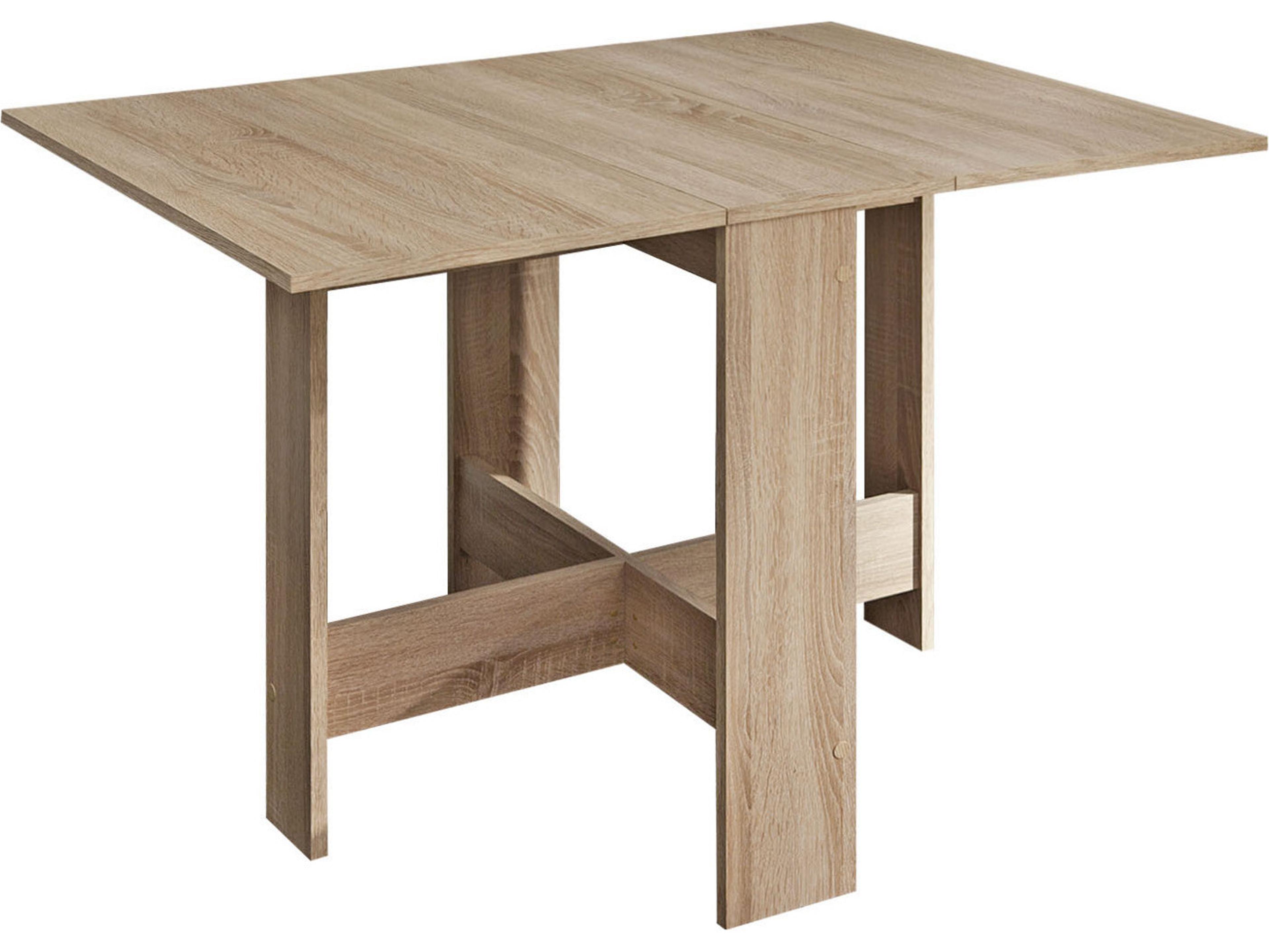 Papillon Rectangular Wood Natural Oak Color Dining Table