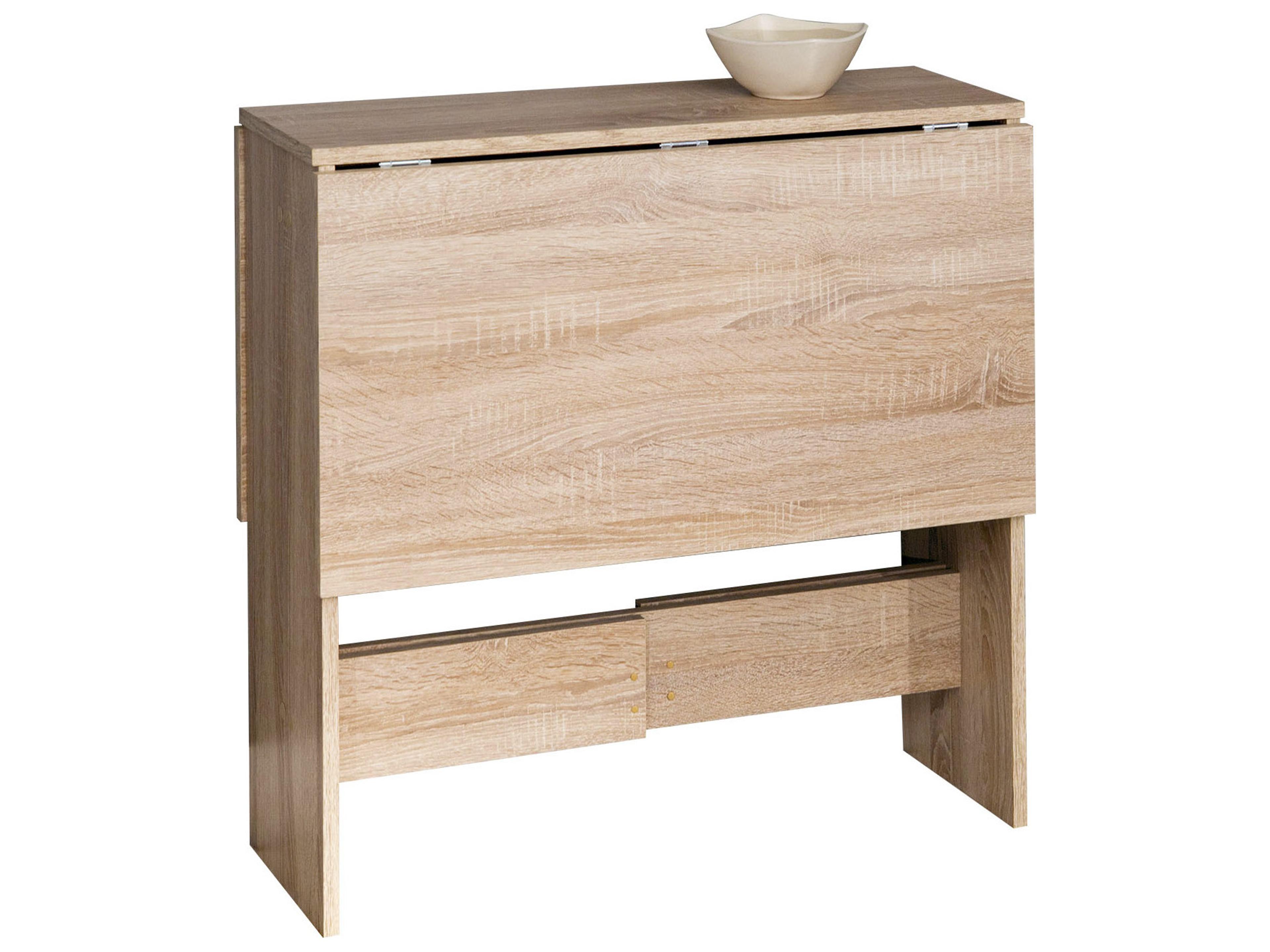 TemaHome Papillon Rectangular Wood Natural Oak Color Dining Table