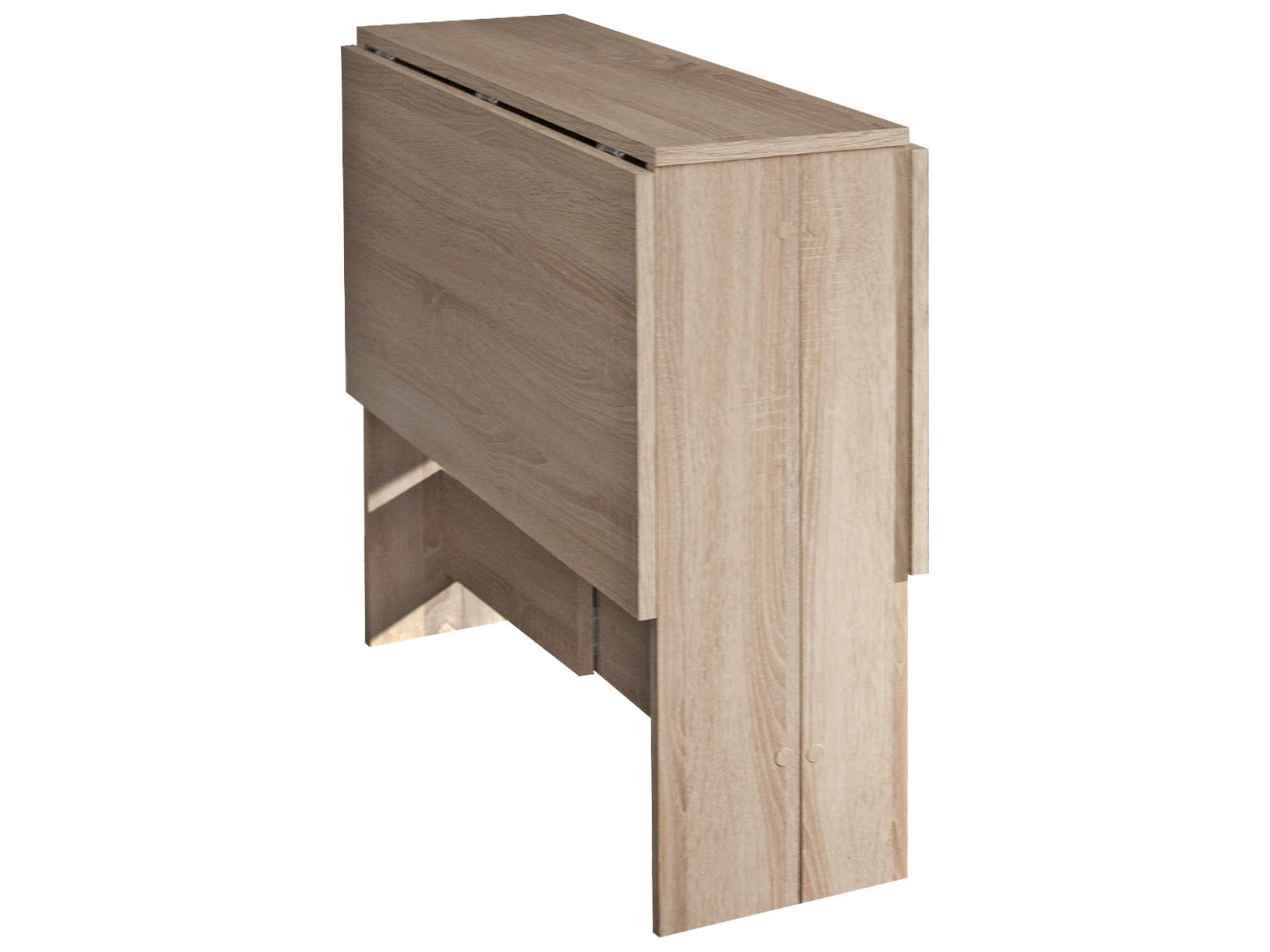 TemaHome Papillon Rectangular Wood Natural Oak Color Dining Table