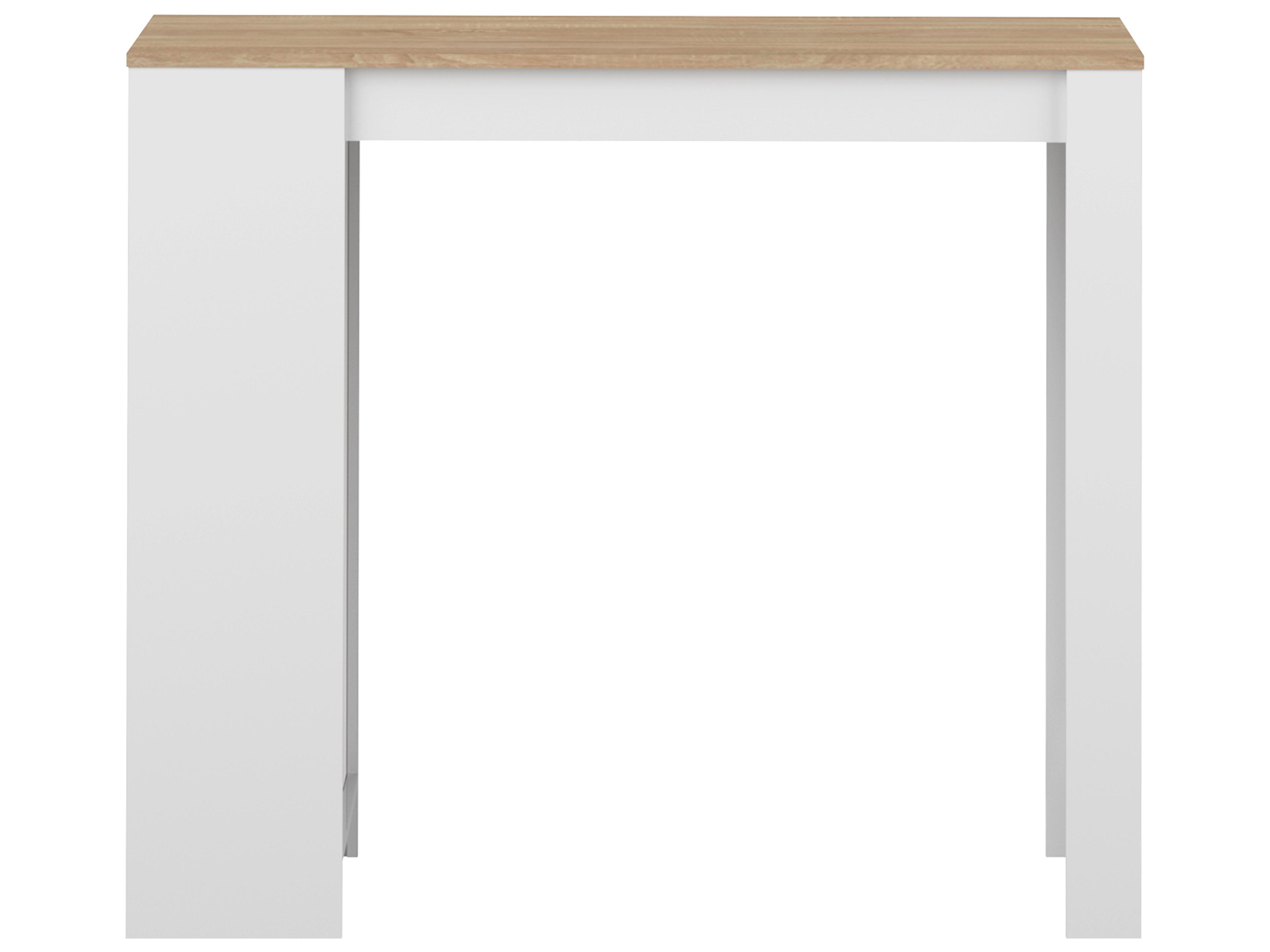 TemaHome Aravis White Oak Rectangular Bar Table