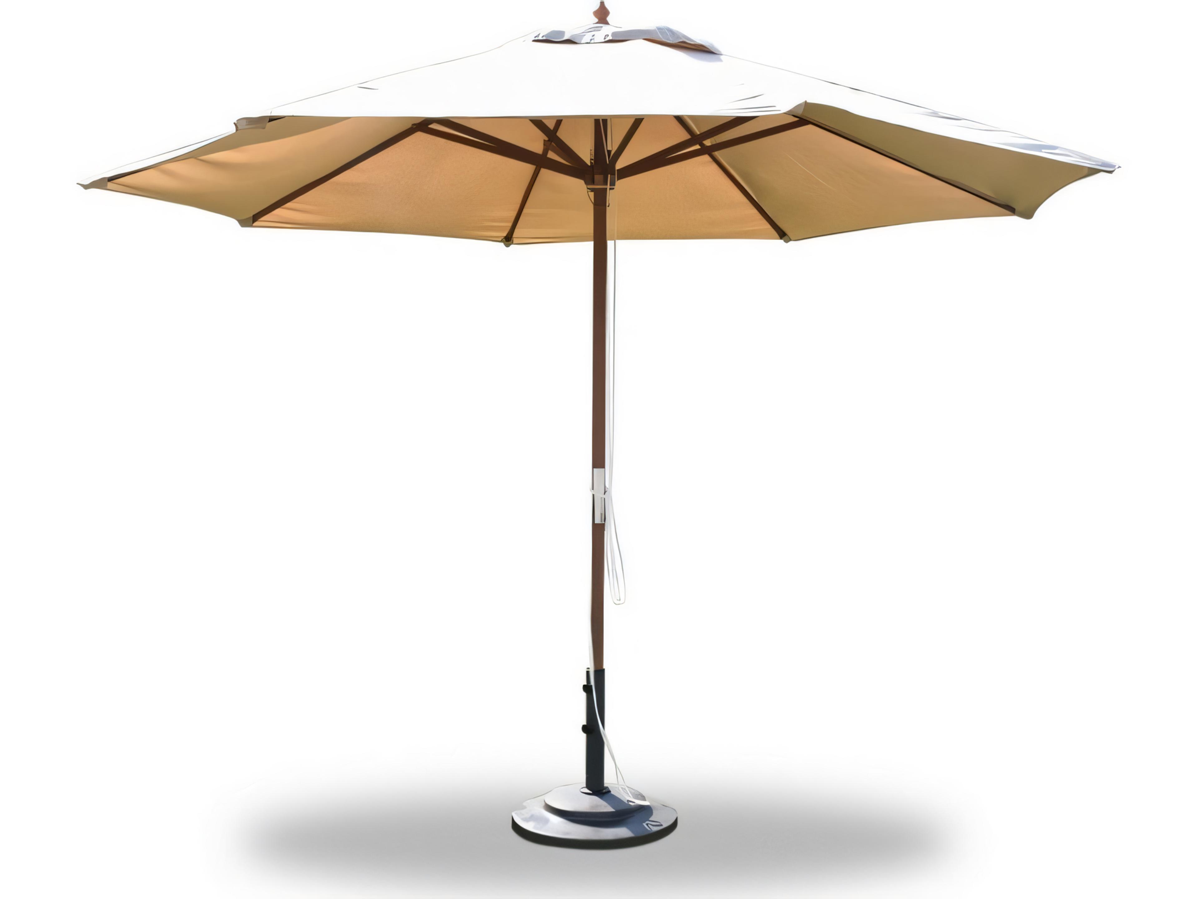 Teak Smith 11Foot Aluminum Umbrella