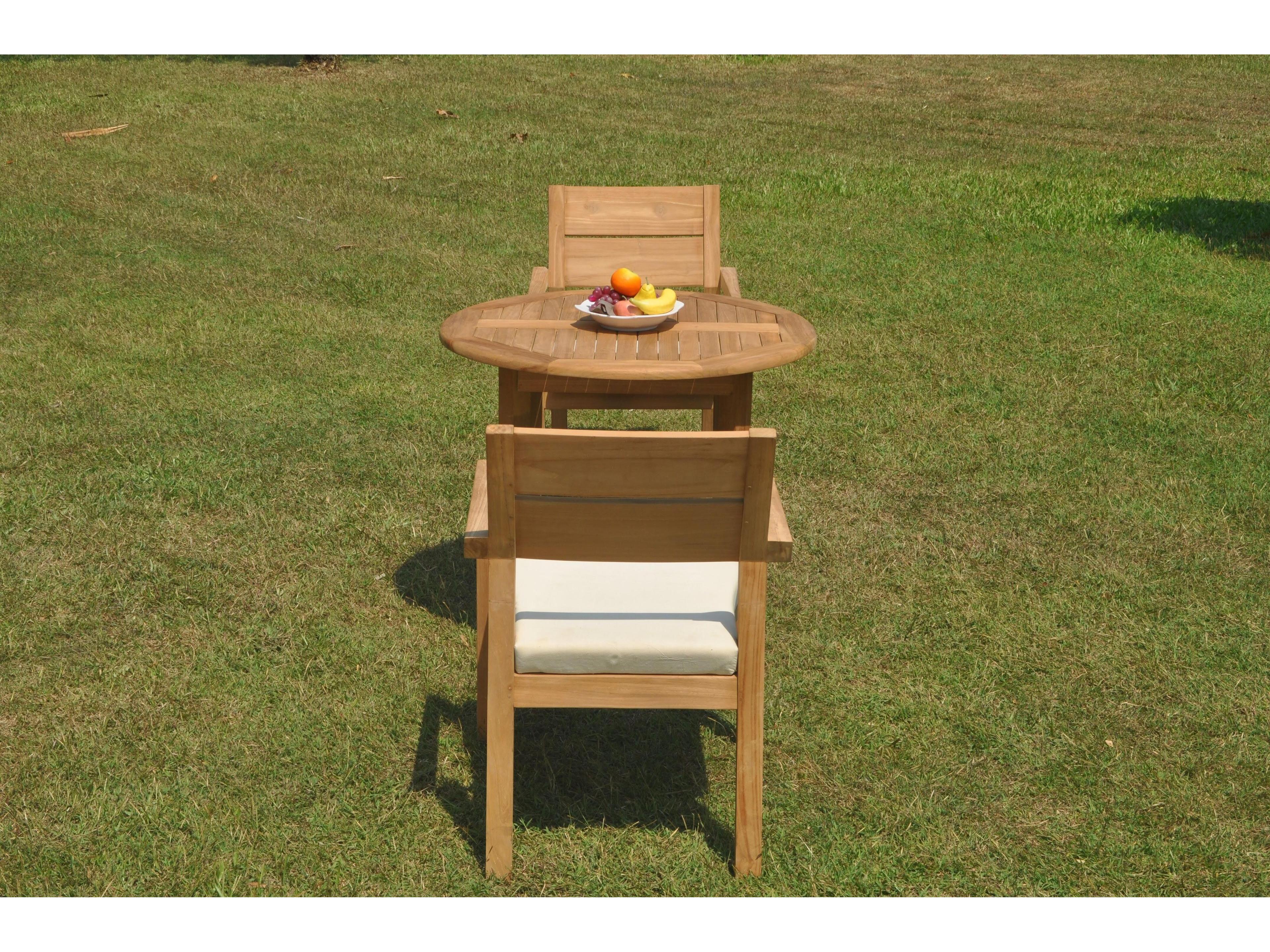 3 Pieces 36" Round Dining Set