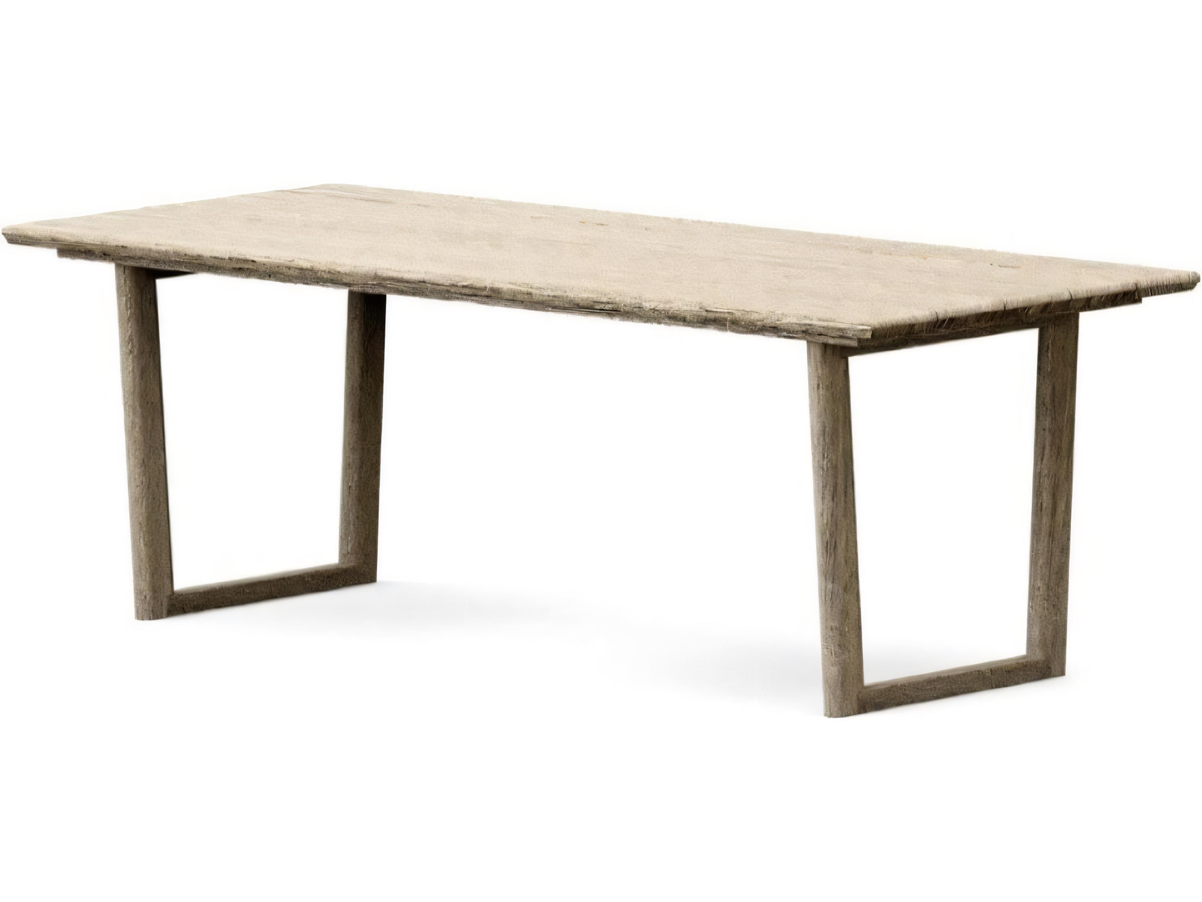 Sema 98" Rectangular Dining Table with Umbrella Hole