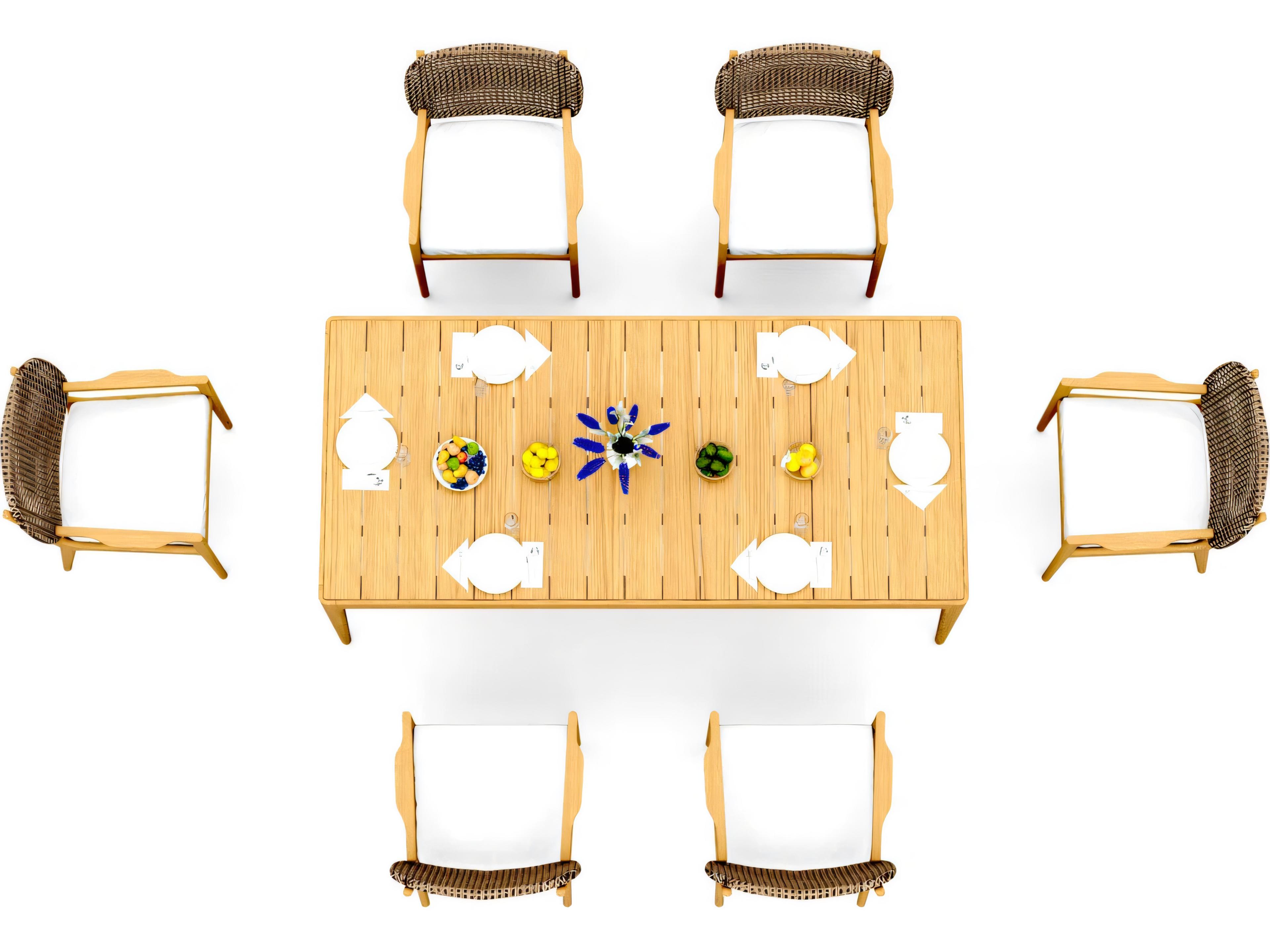 Teak Smith Akyee Dining Arm Chair