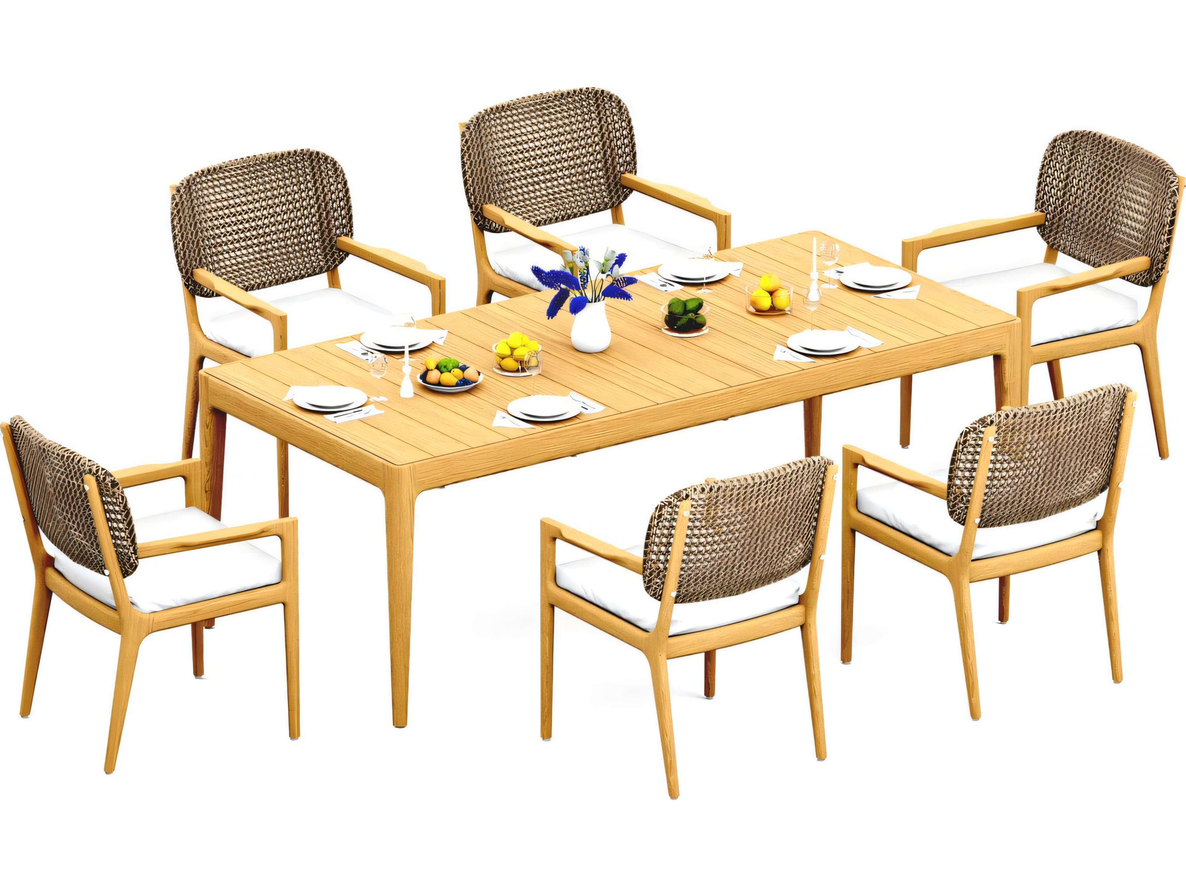 Teak Smith Akyee Dining Arm Chair