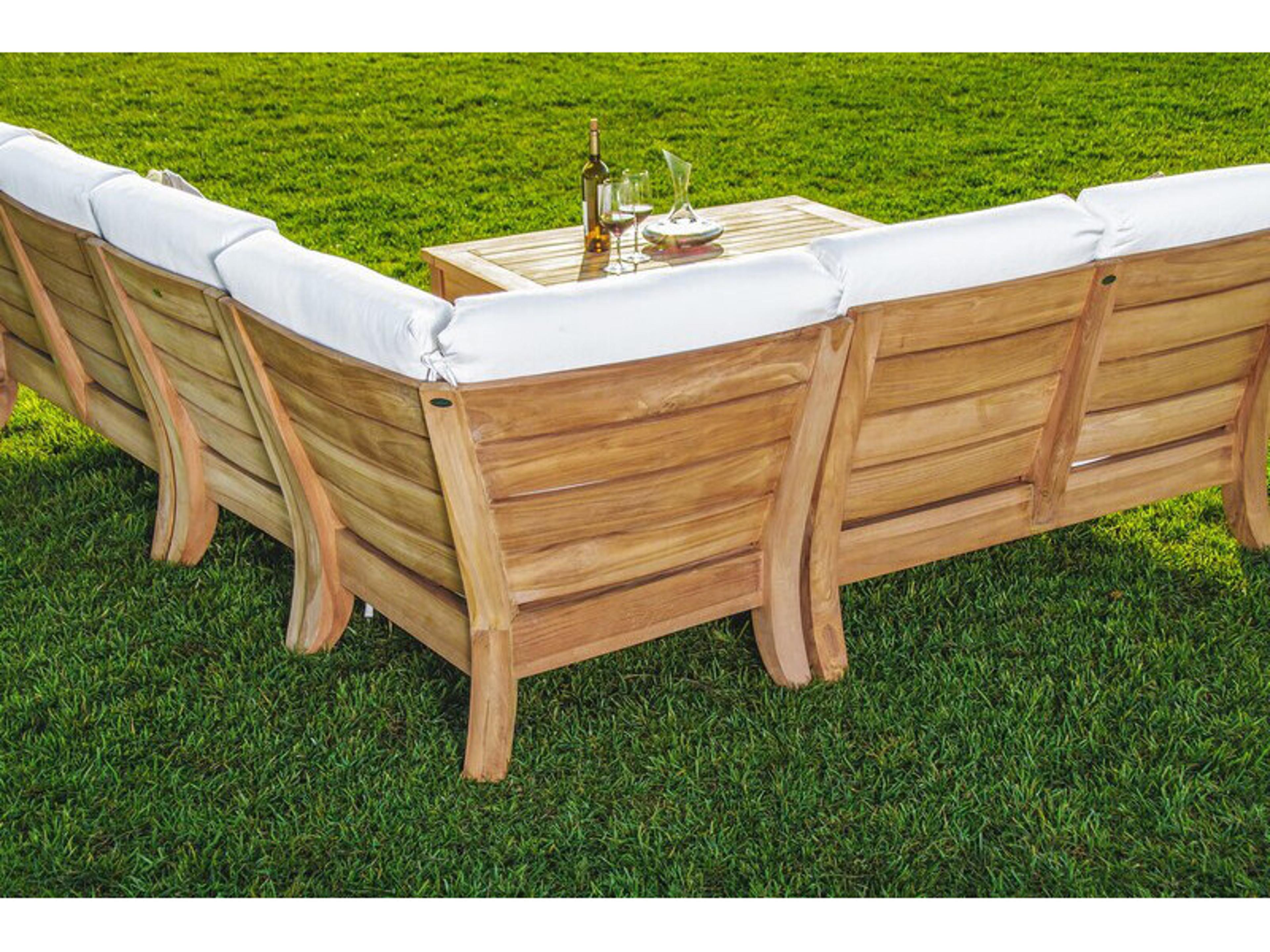 Teak Smith Atnas Sectional Set