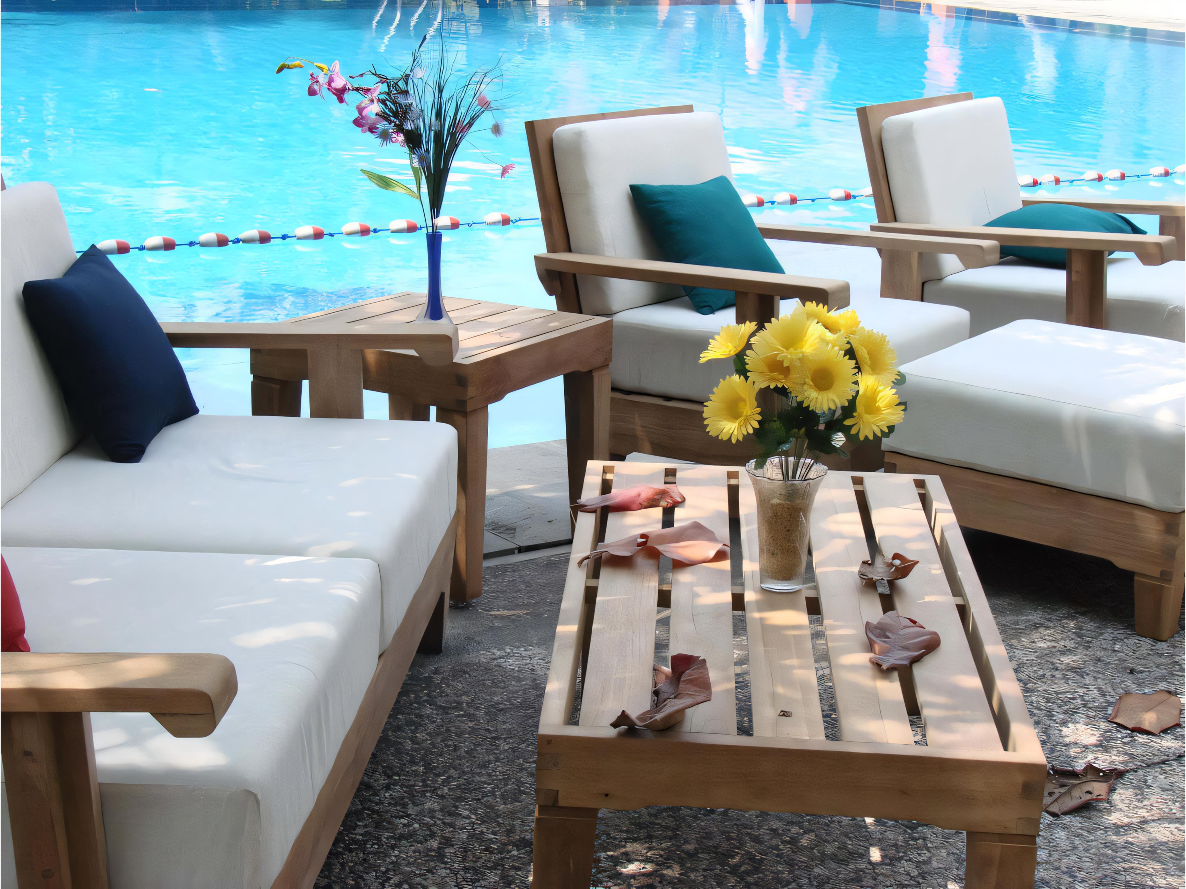 Teak Smith Caranas Rectangular Coffee Table