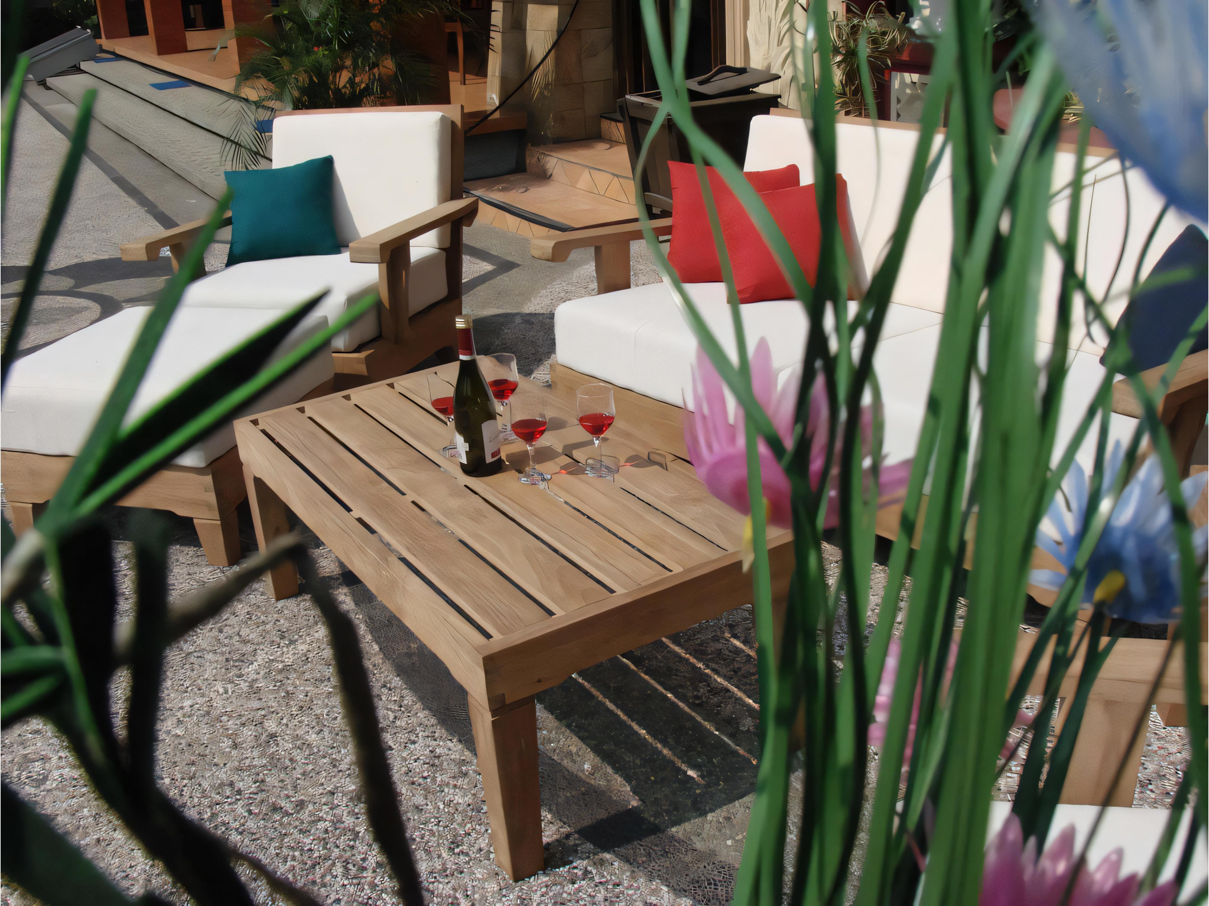 Teak Smith Caranas Rectangular Coffee Table