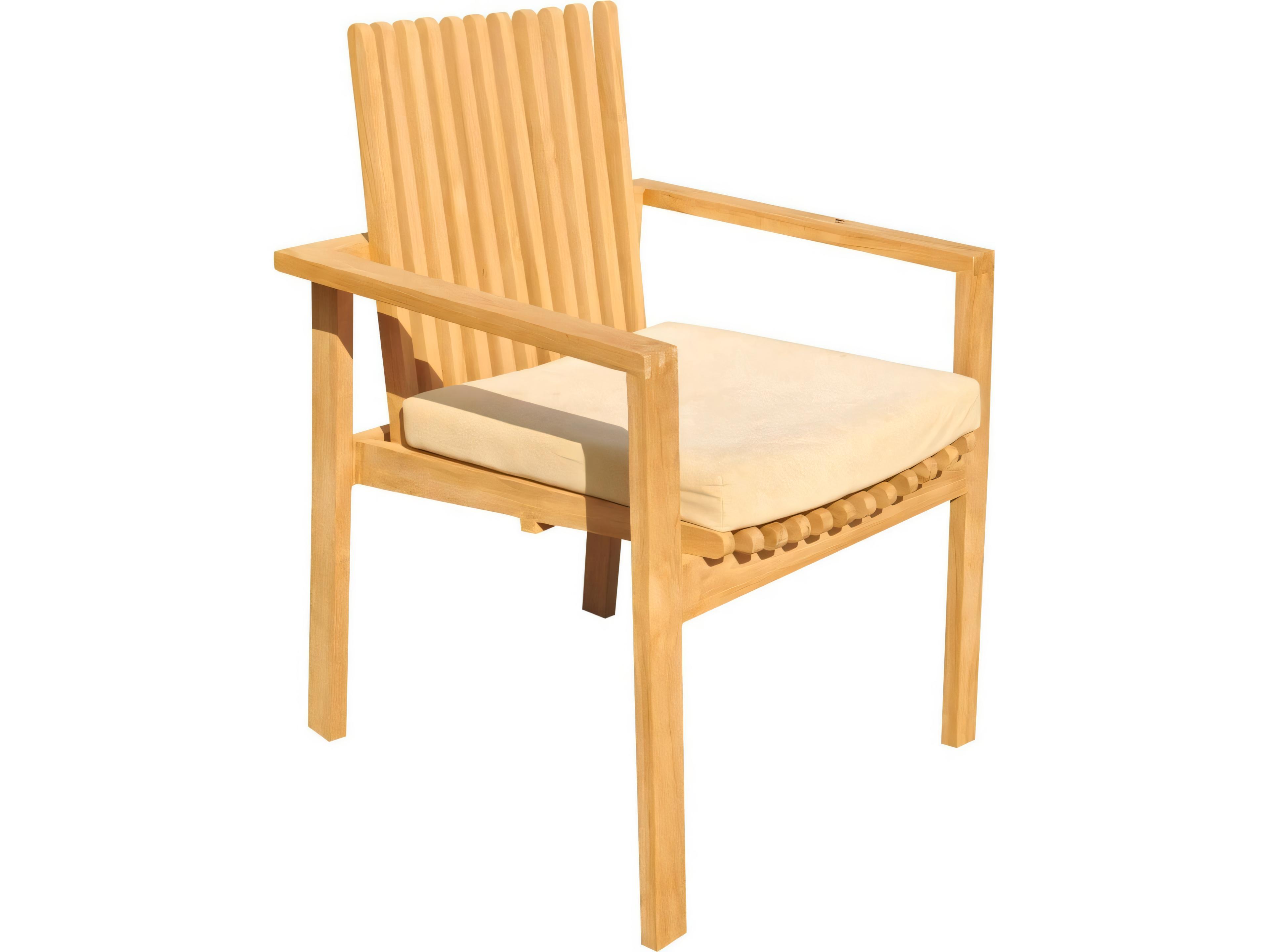 Clipper Stacking Captain Dining Arm Chair