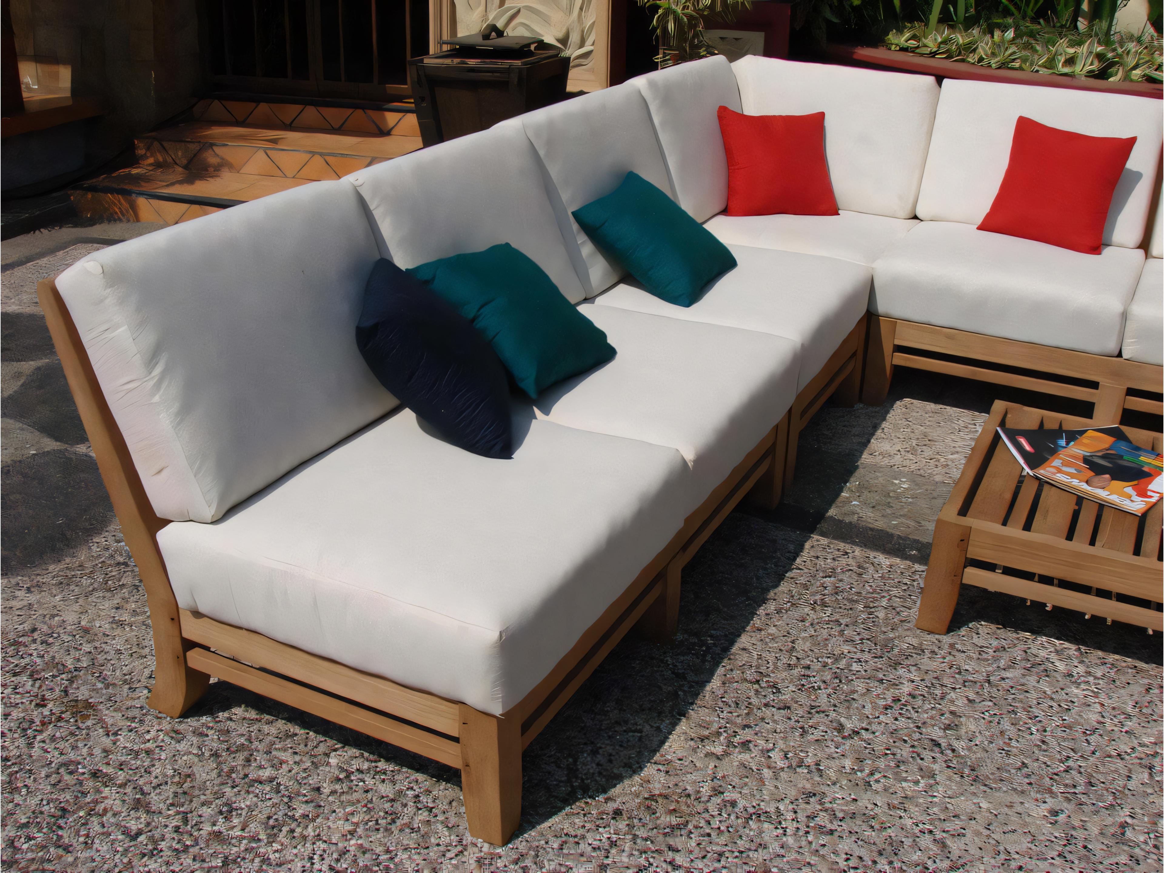 Teak Smith Delmar Sofa Left