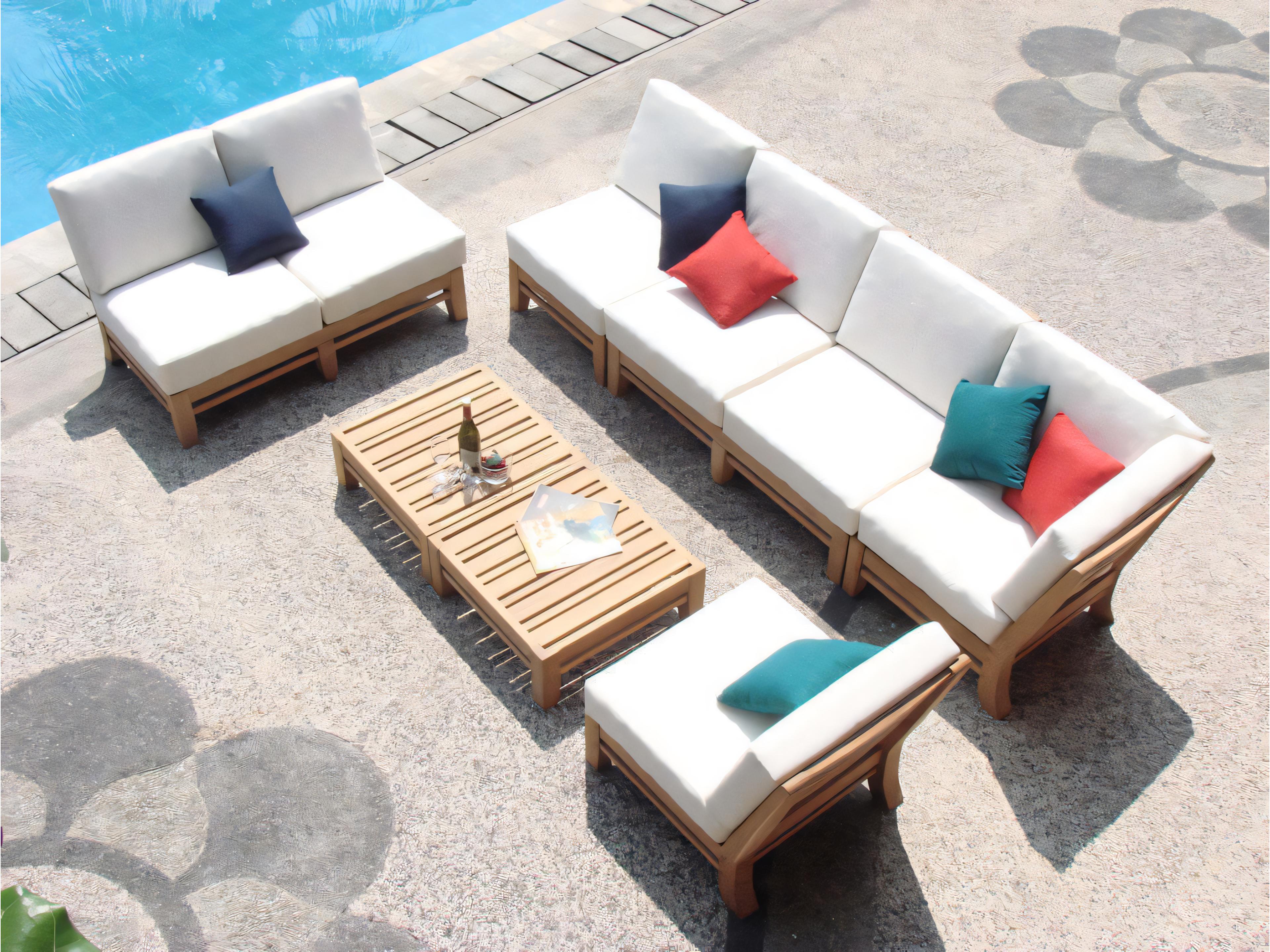 Teak Smith Delmar Sofa Left