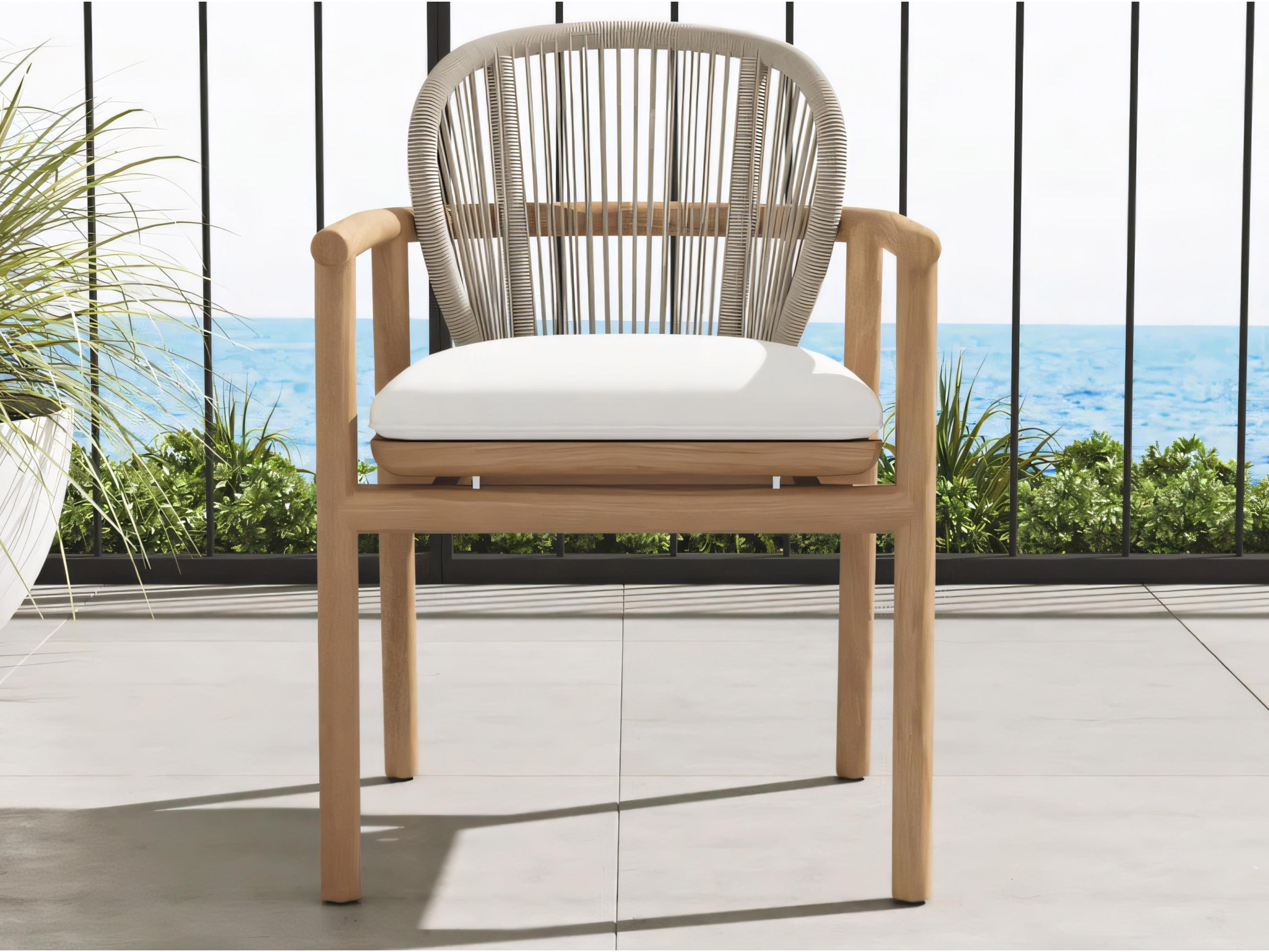 Teak Smith Fensee Dining Arm Chair