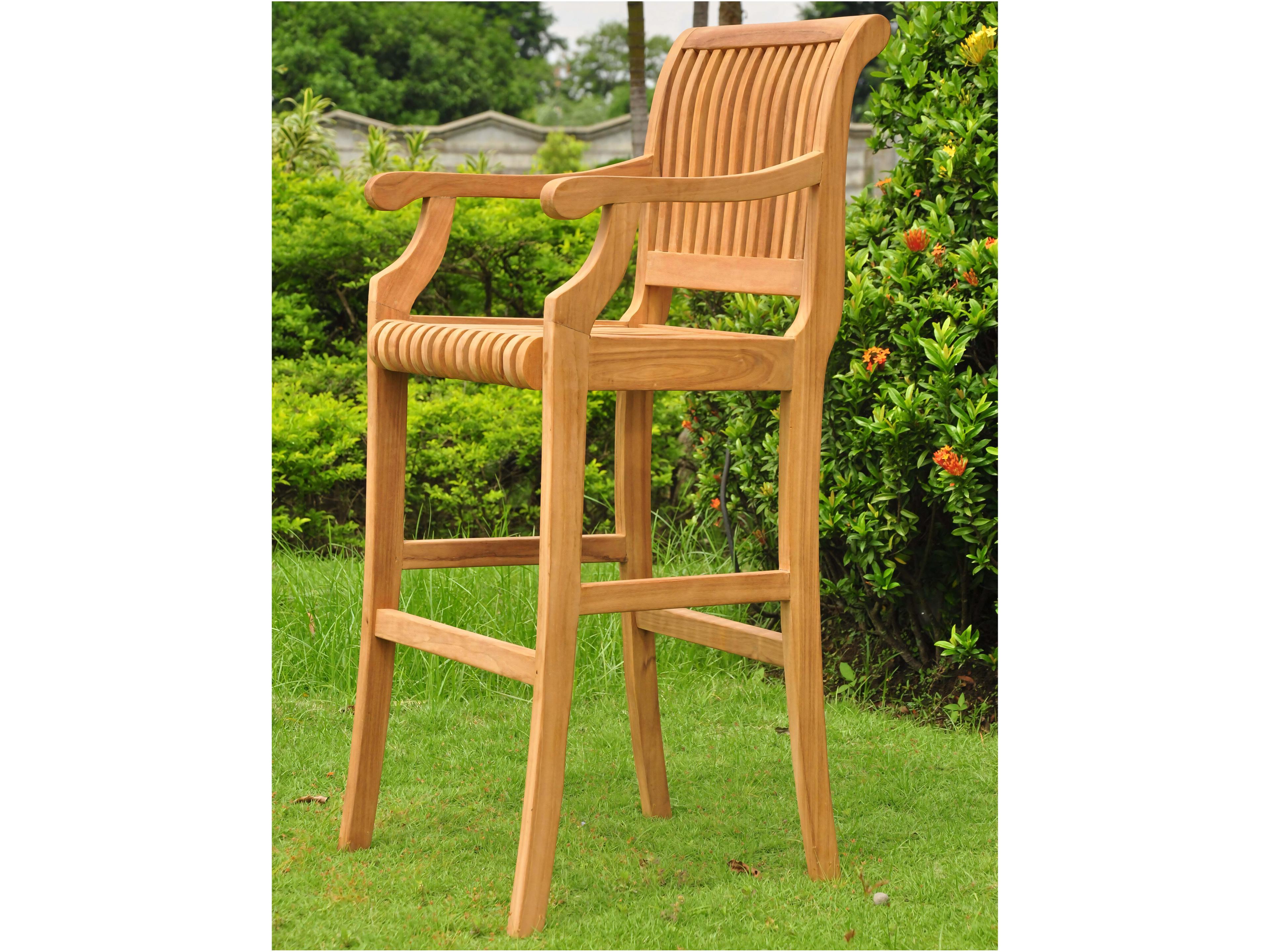 Teak Smith Giva Bar Arm Chair