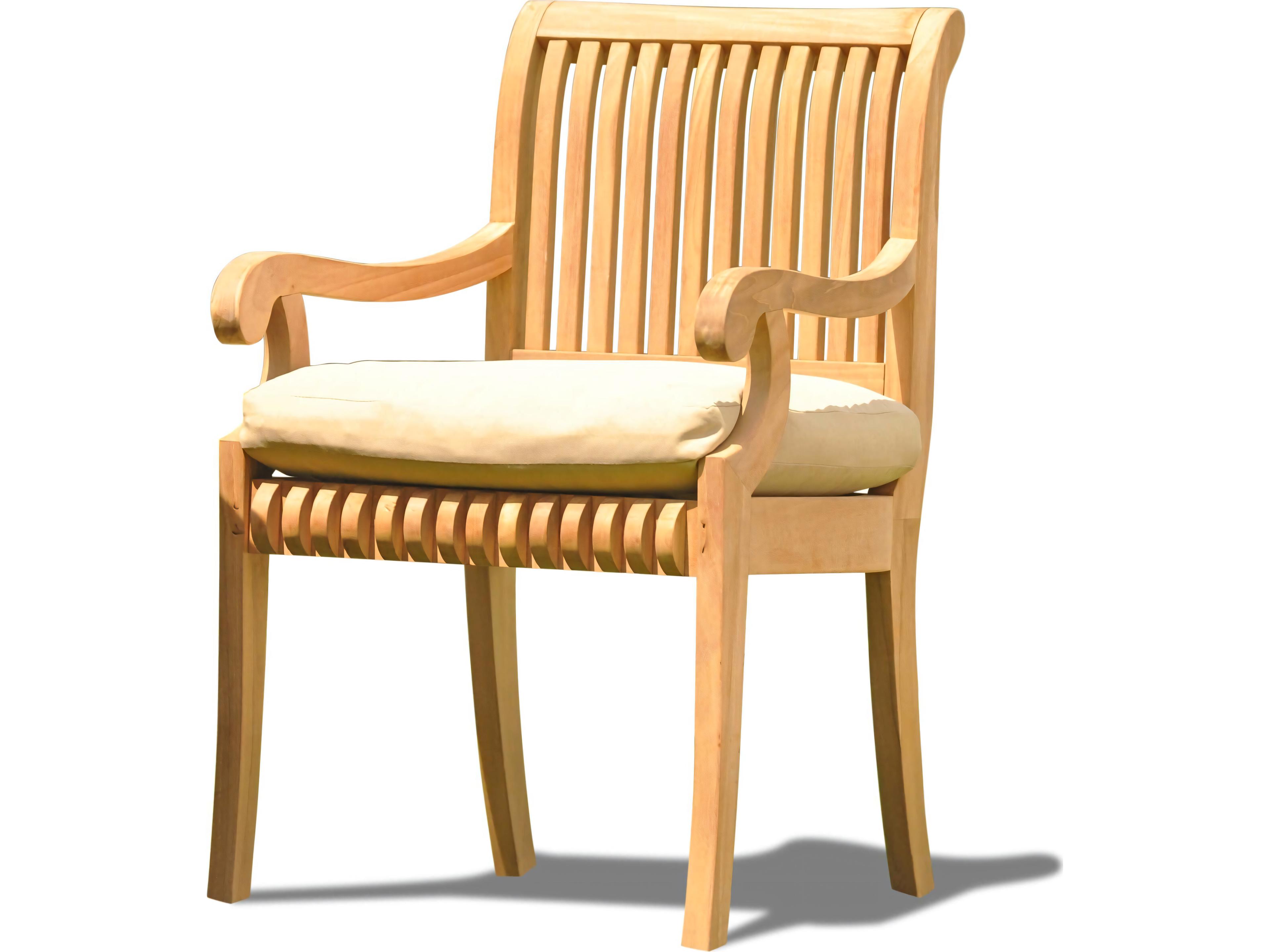 Teak Smith Giva Captain Dining Arm Chair