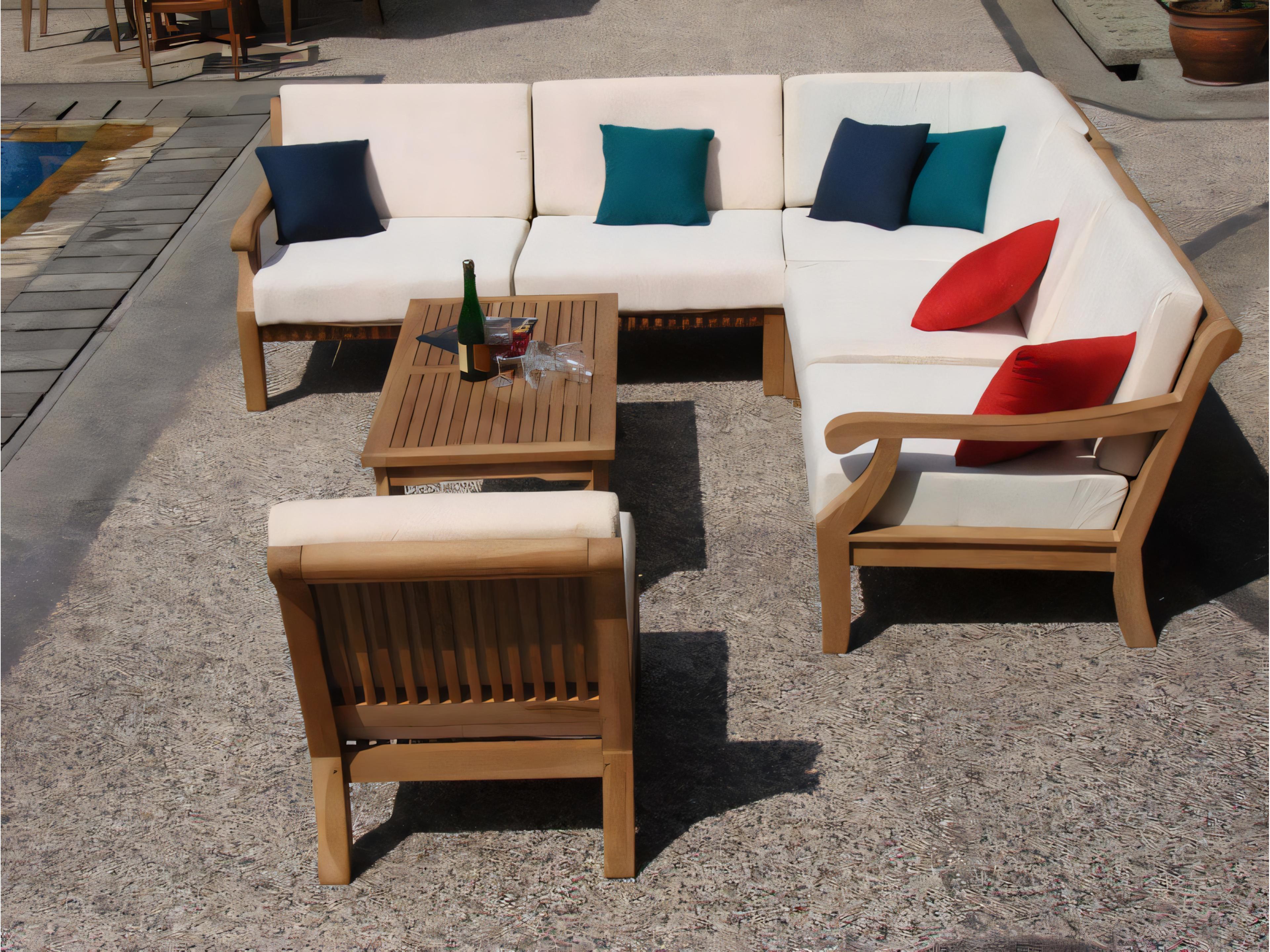 Teak Smith Giva Armless Chair