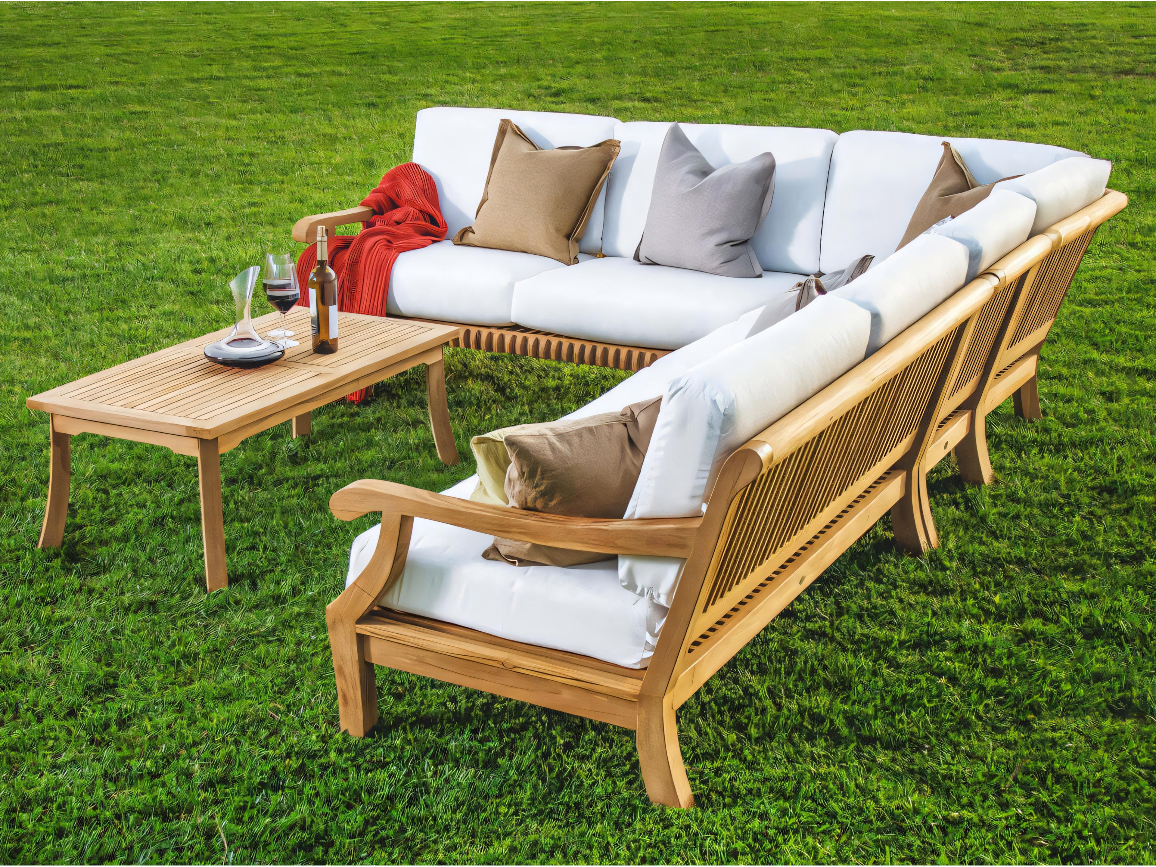 Teak Smith Giva Rectangular Coffee Table