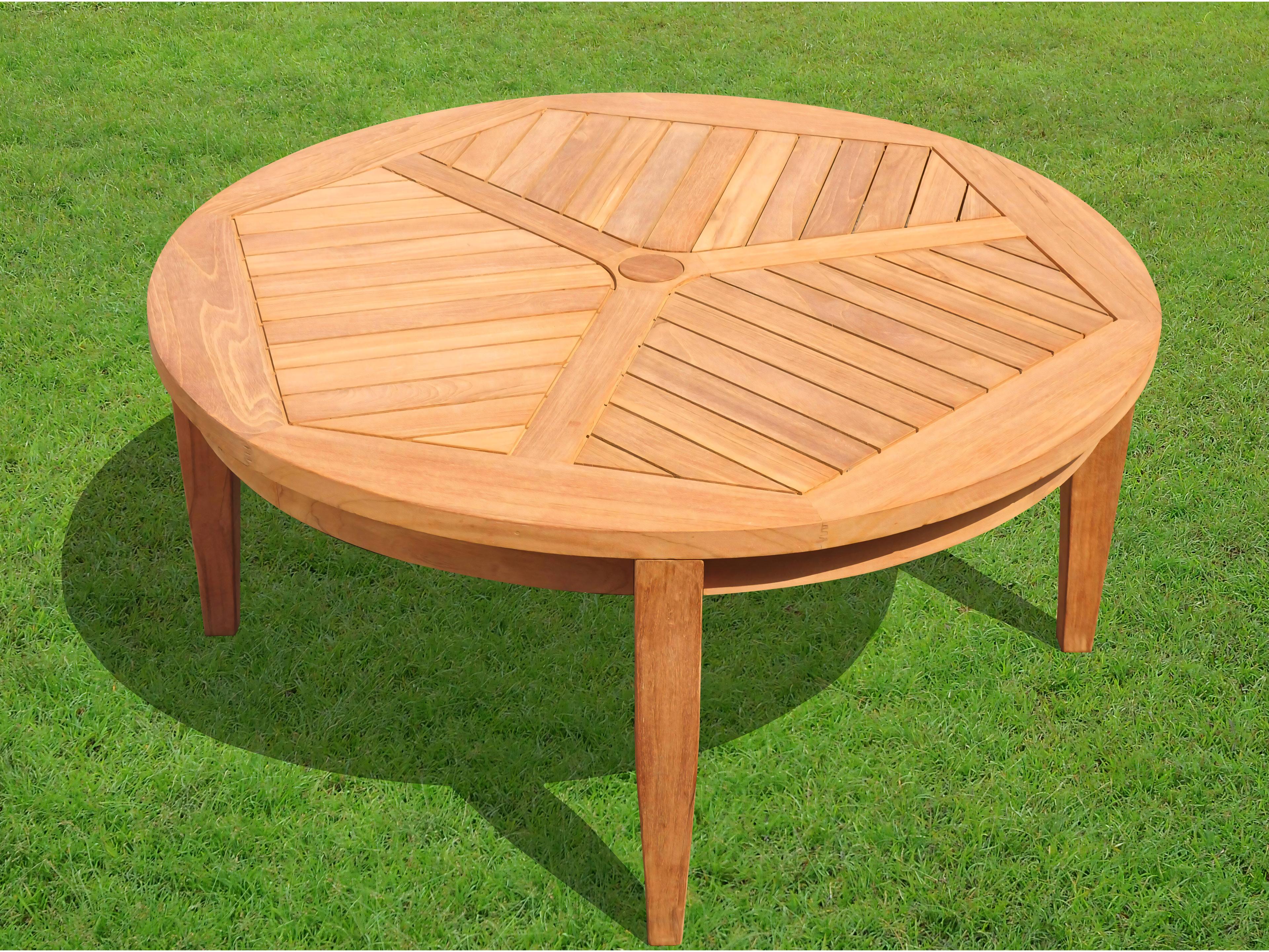 Teak Smith Lagos Round Coffee Table