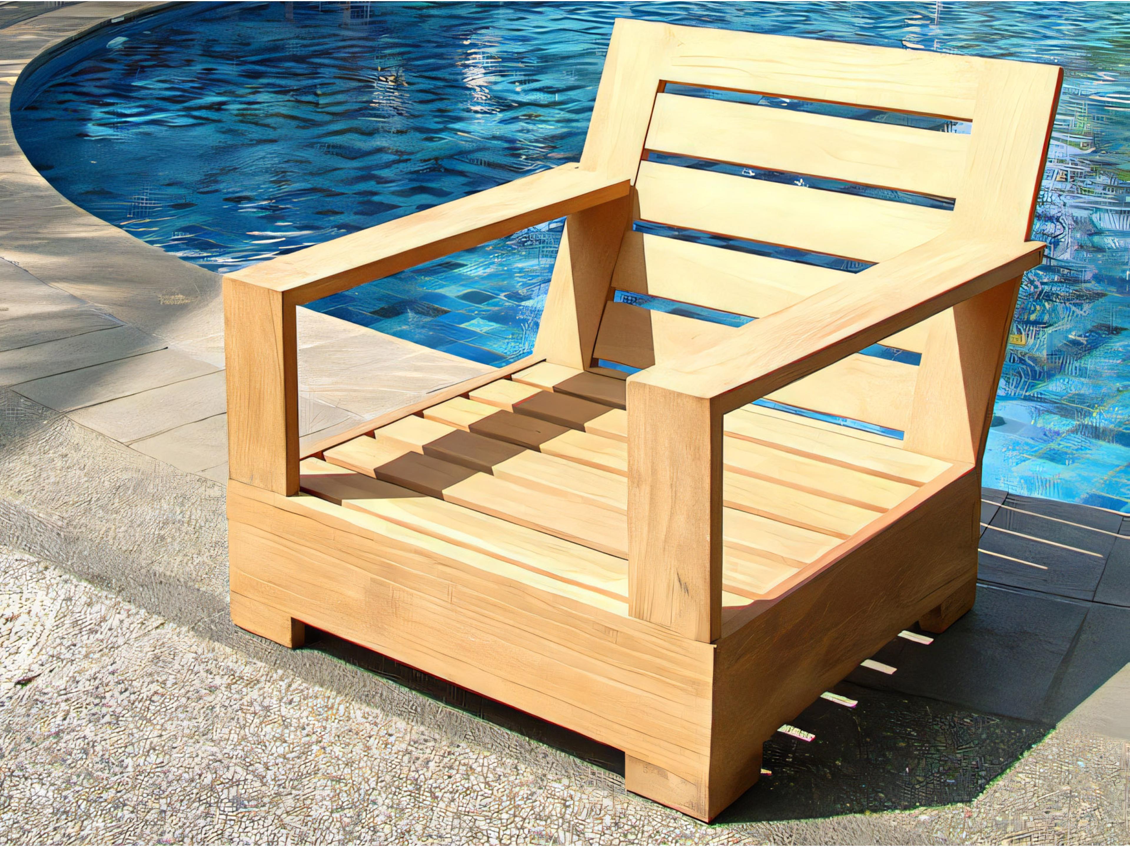 Teak Smith Leveb Lounge Chair