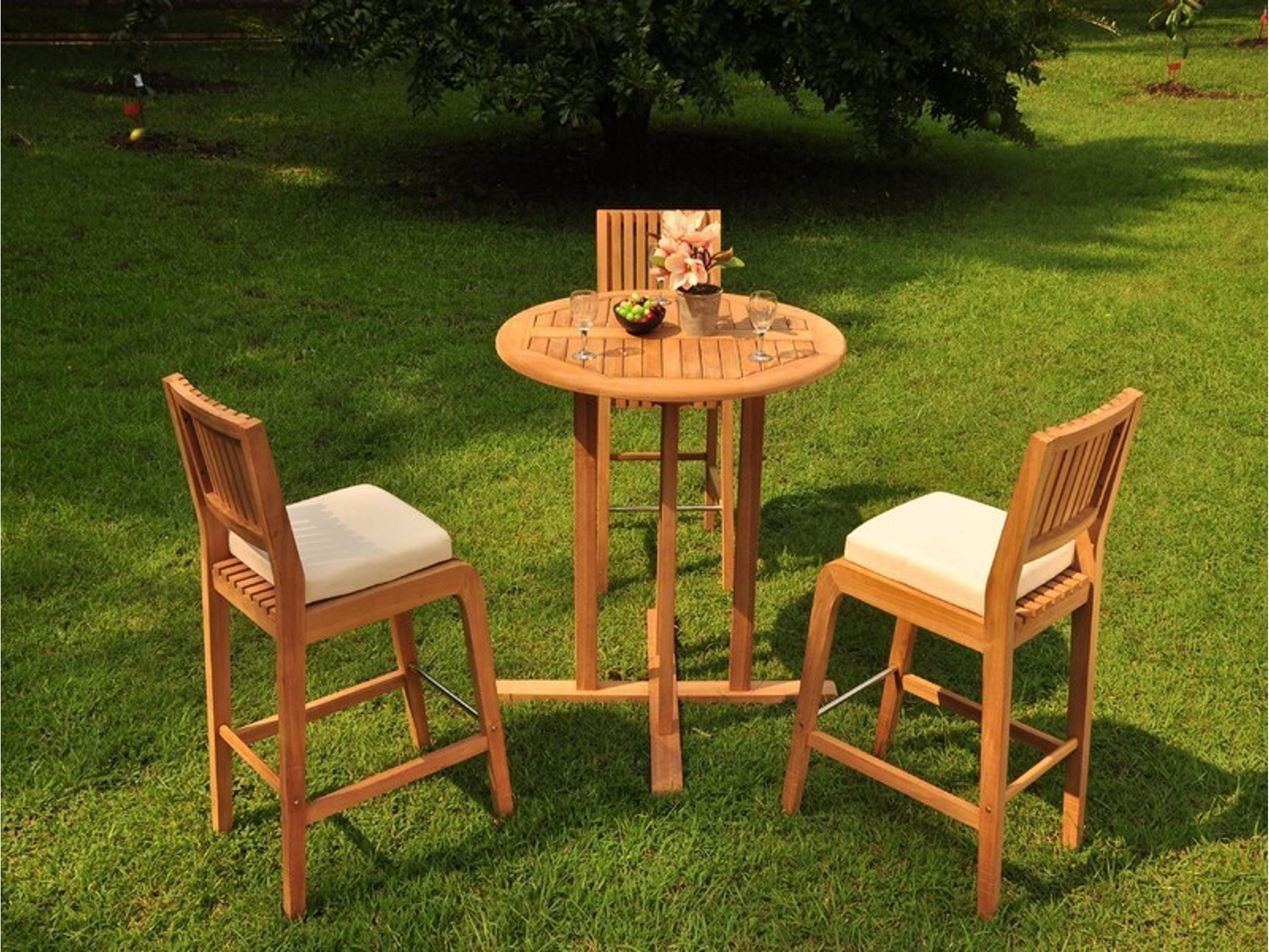 Teak Smith Maldives 4 Piece Bar Set