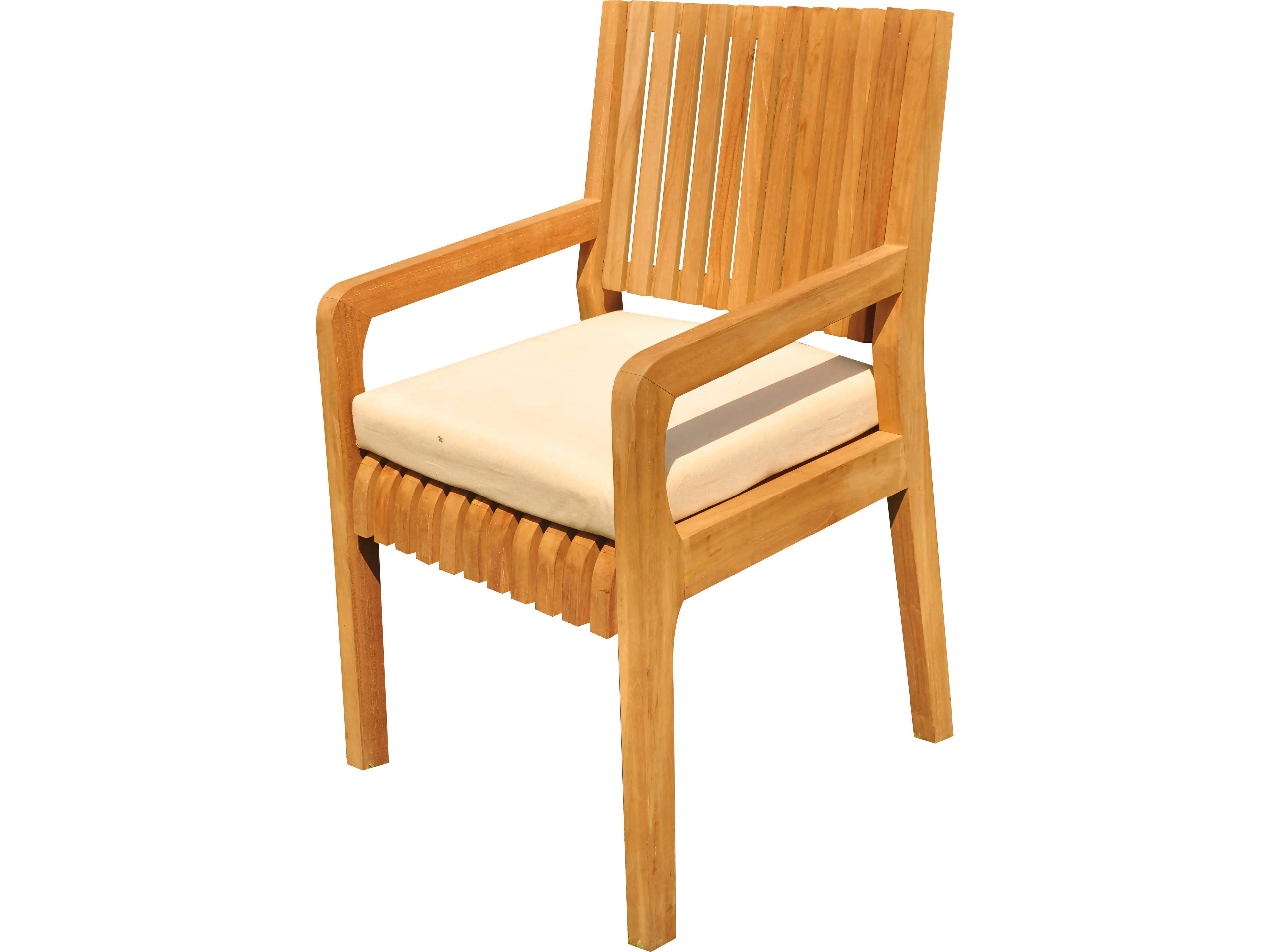 Teak Smith Maldives Captain Dining Arm Chair