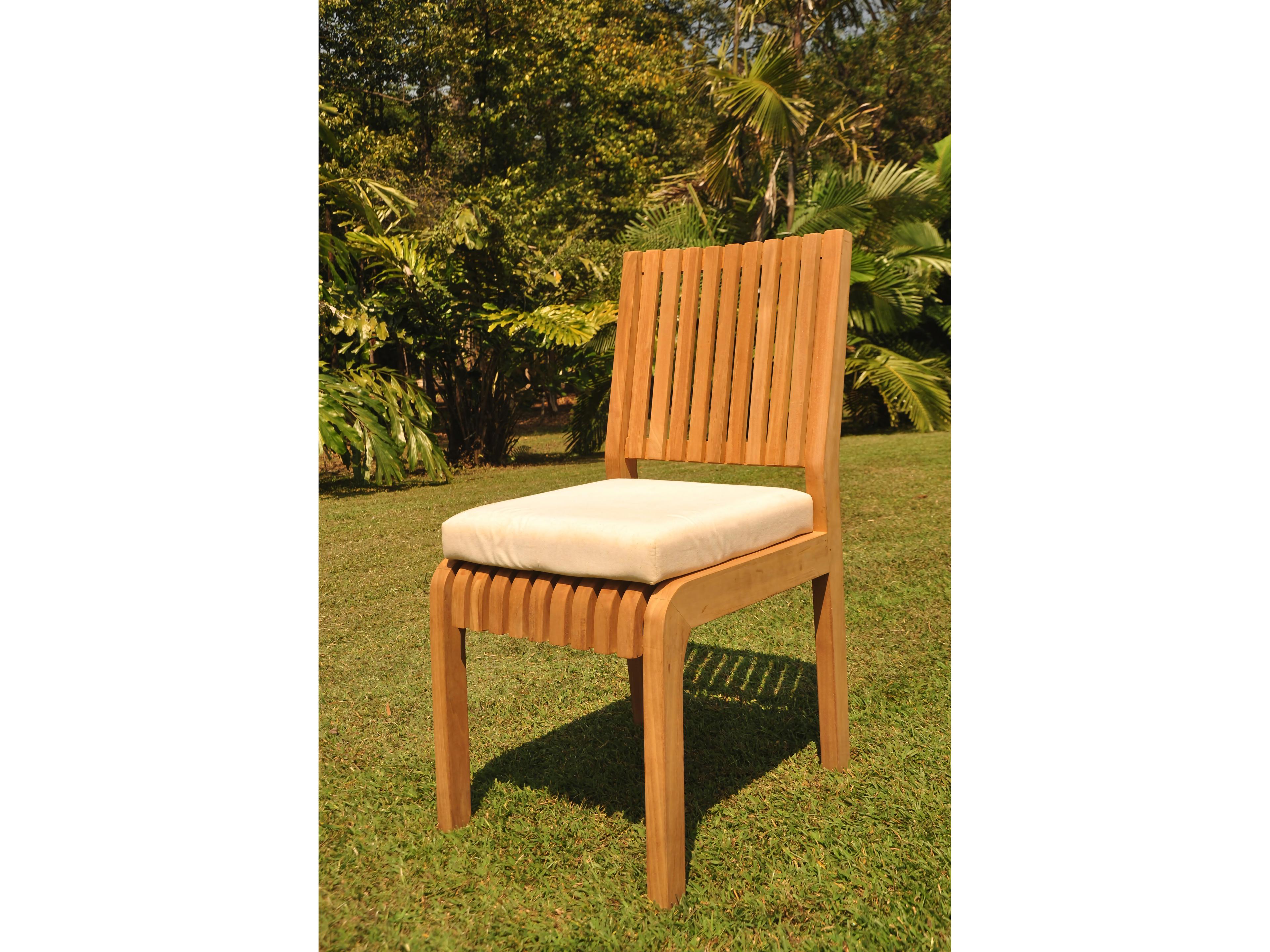 Teak Smith Maldives Armless Dining Chair