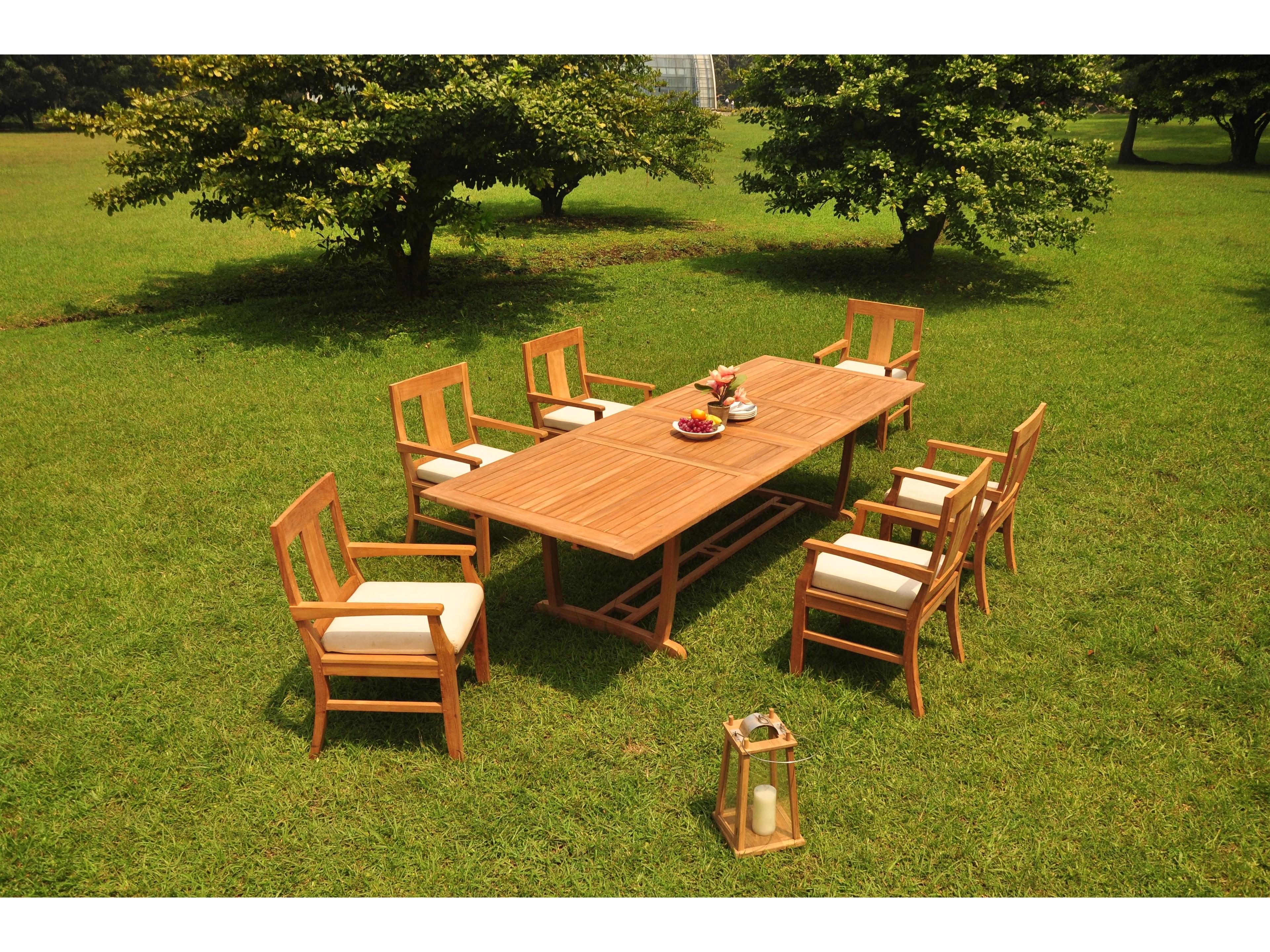 7 Piece 94" Mas Rectangular Dining Set