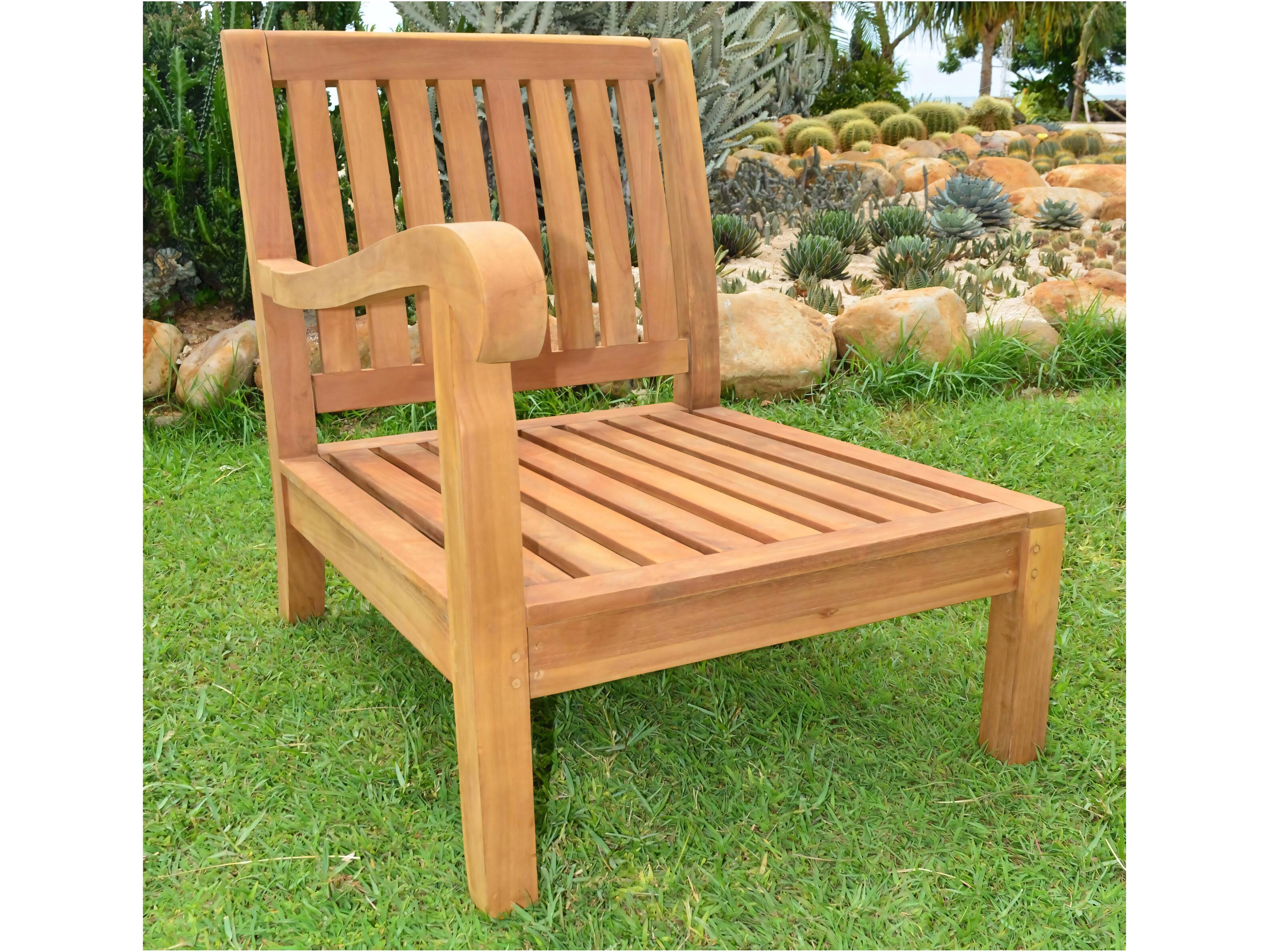 Teak Smith Napa Sofa Right