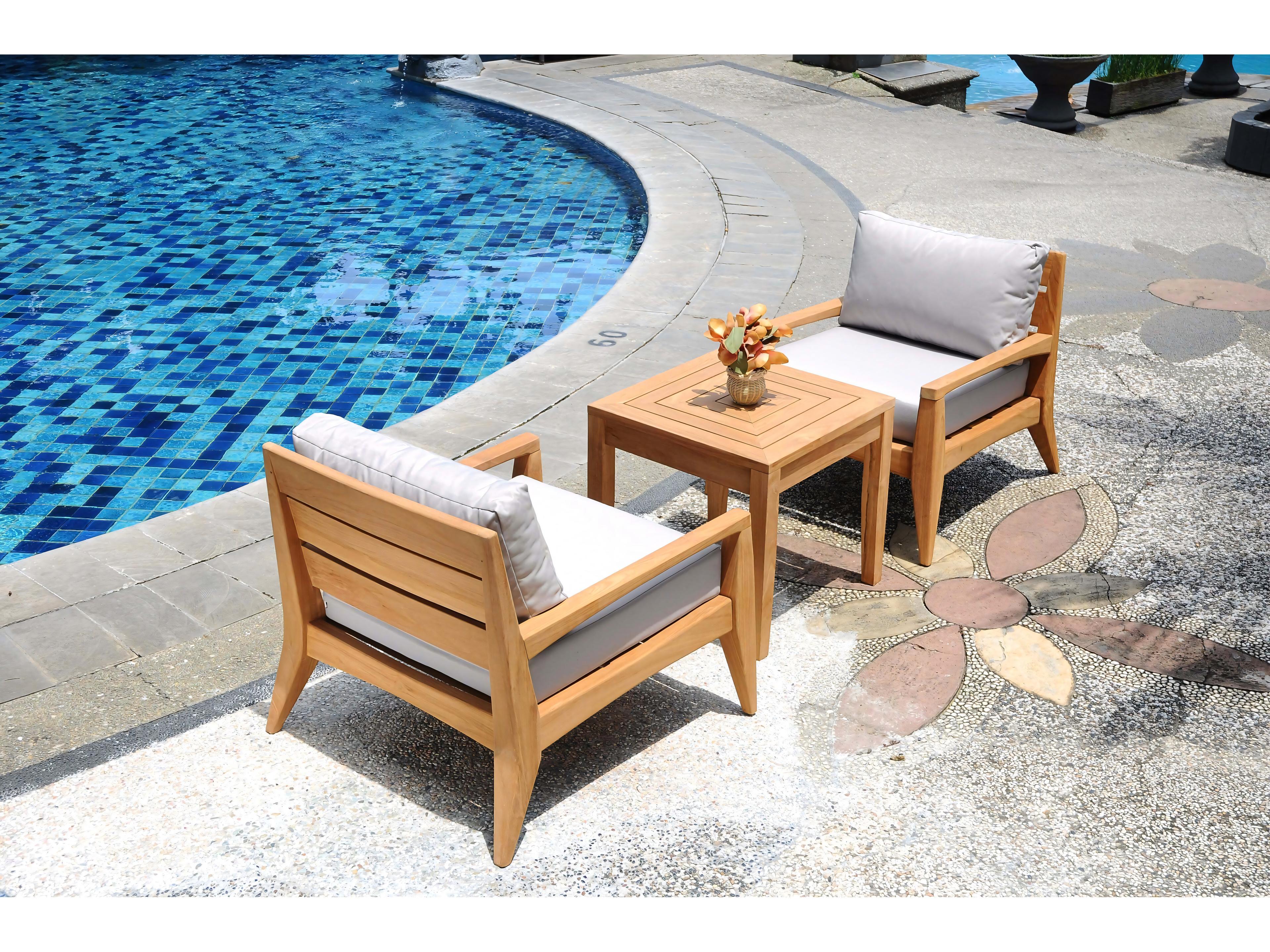Teak Smith Noida Lounge Chair