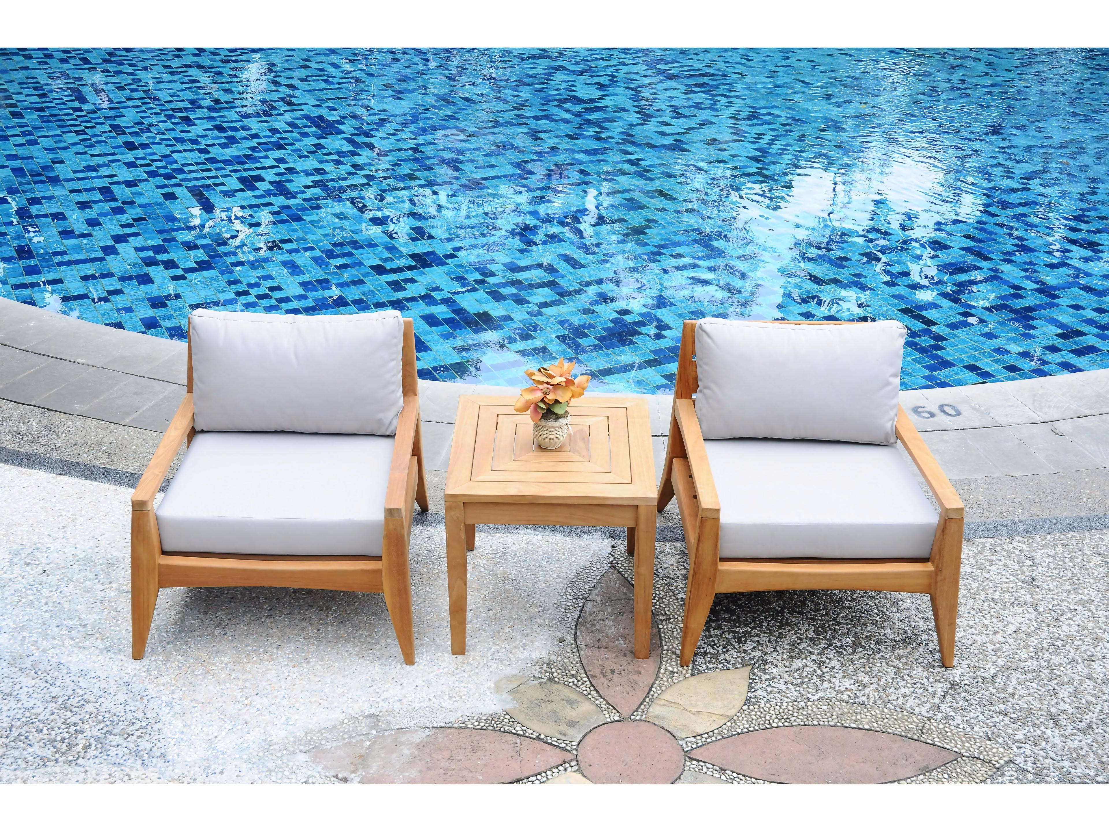 Teak Smith Noida Lounge Chair