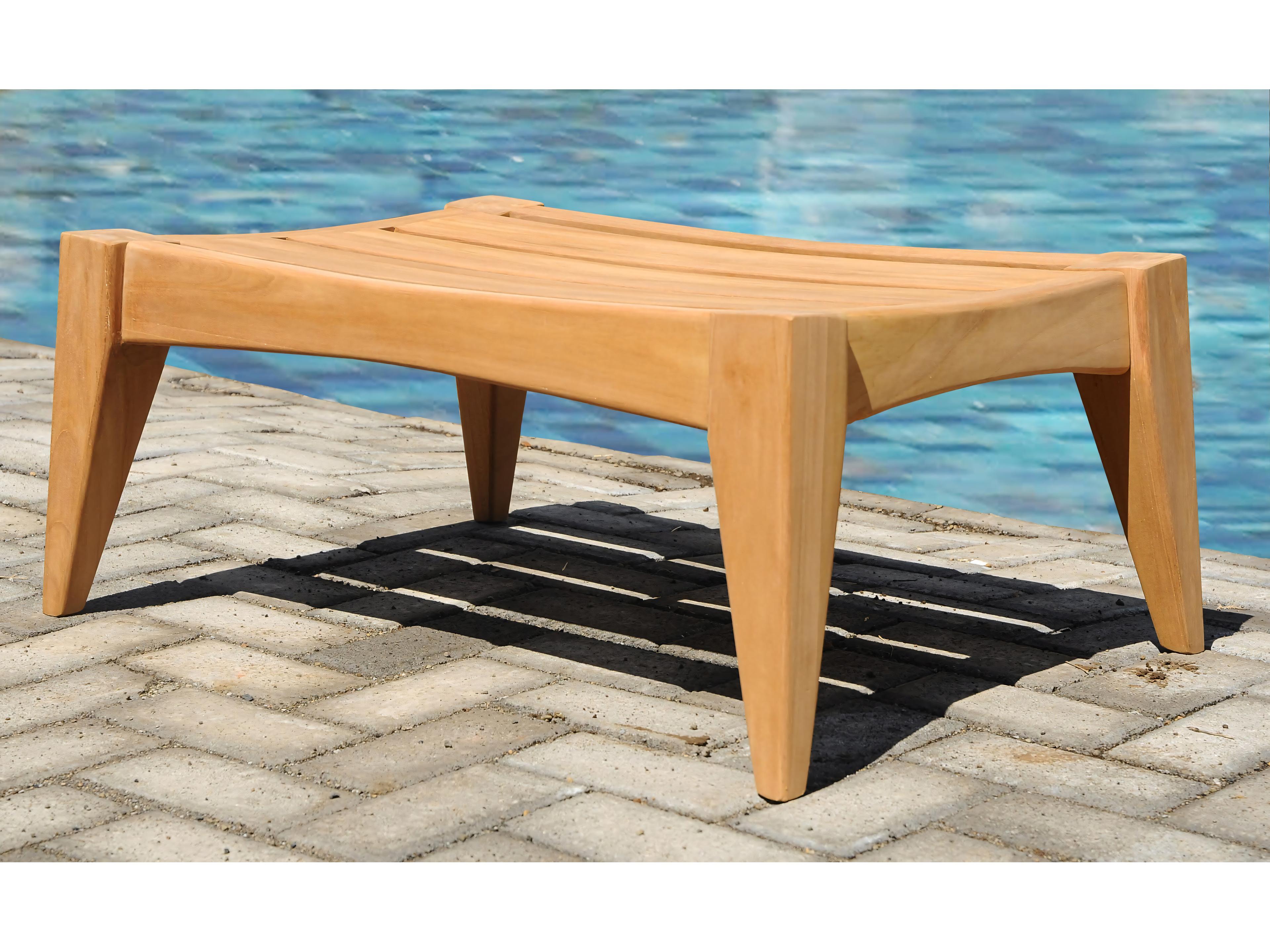 Teak Smith Noida Ottoman