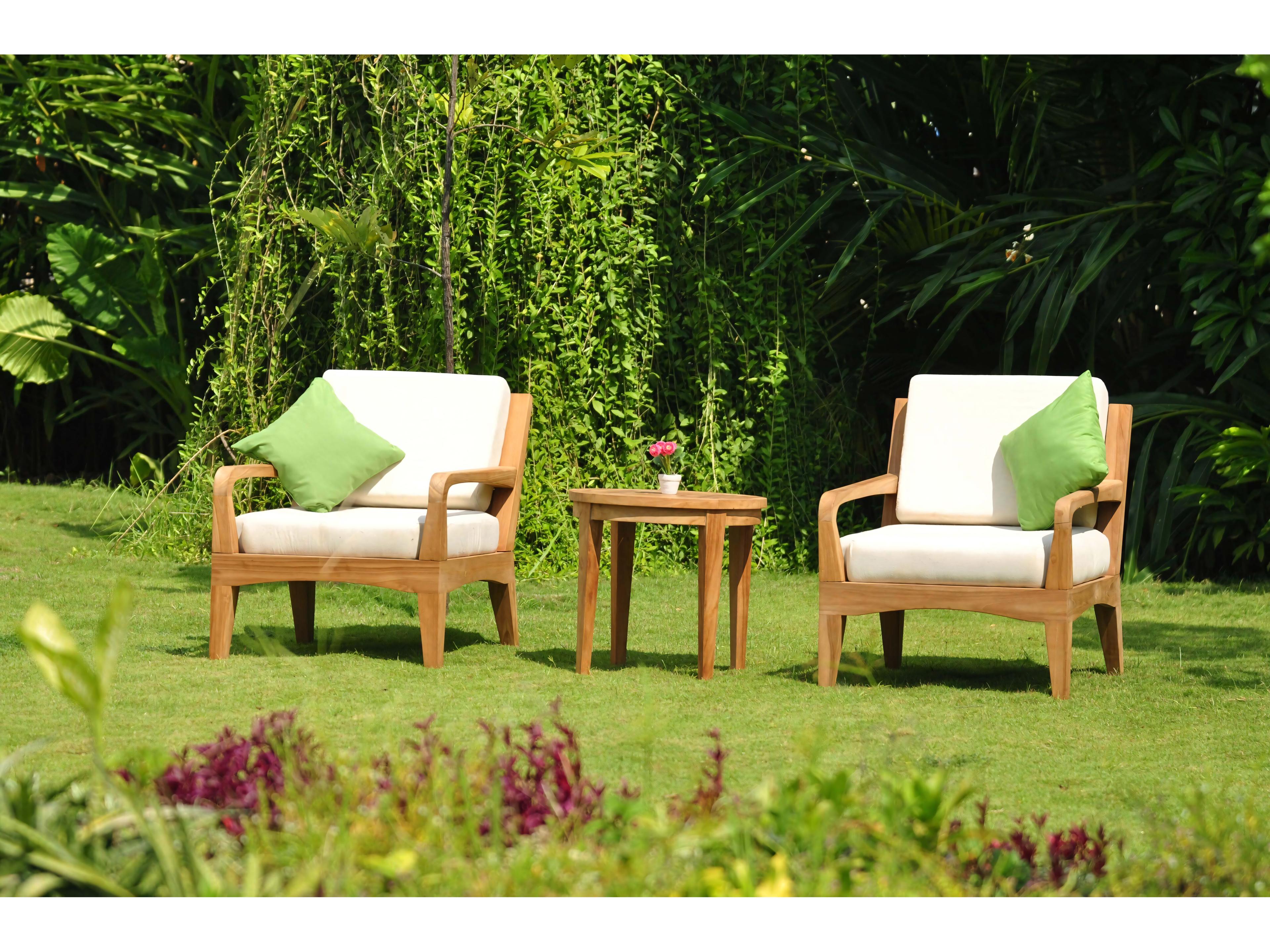 Teak Smith Noida Round Side Table