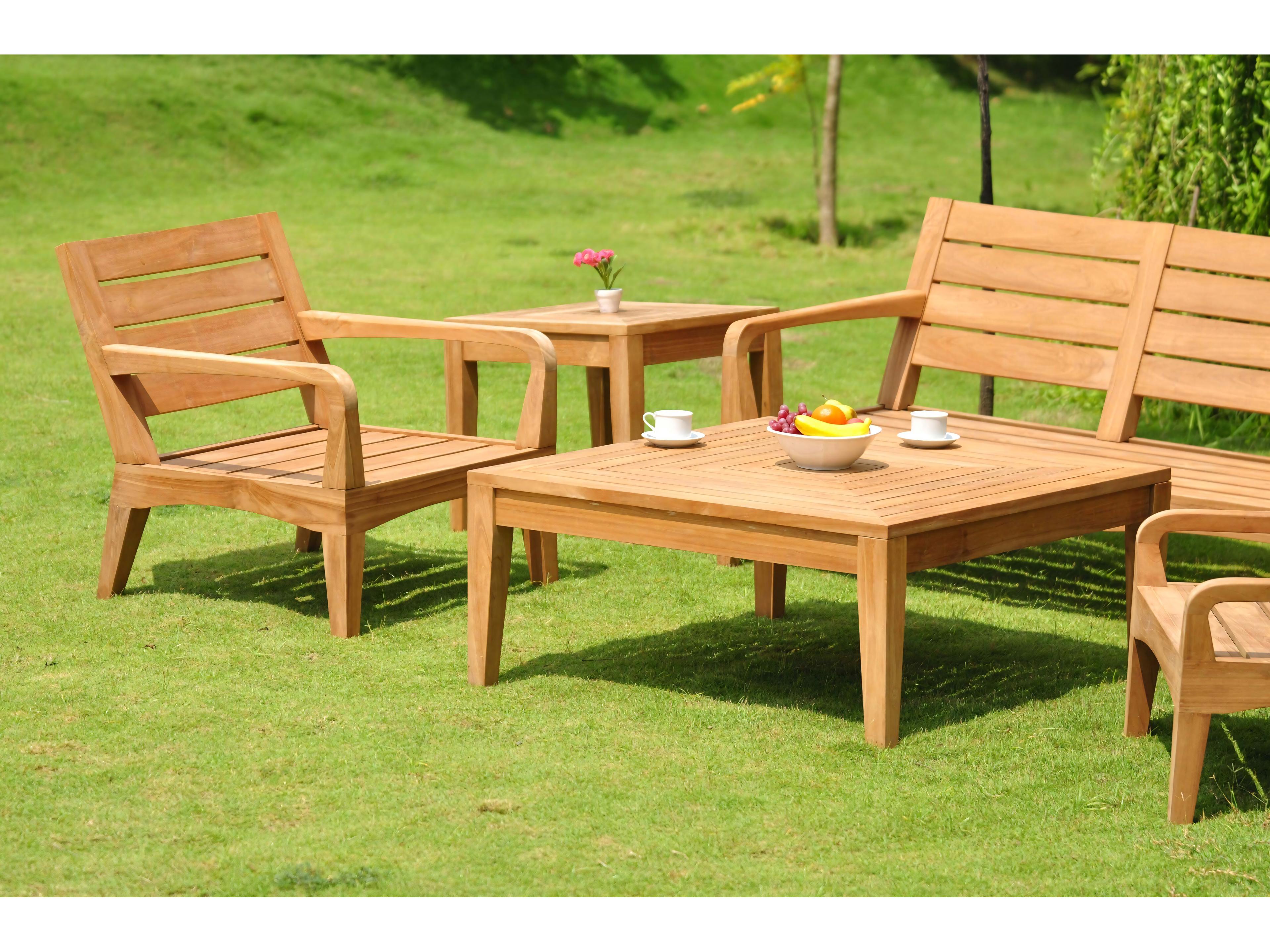 Teak Smith Noida Square Coffee Table