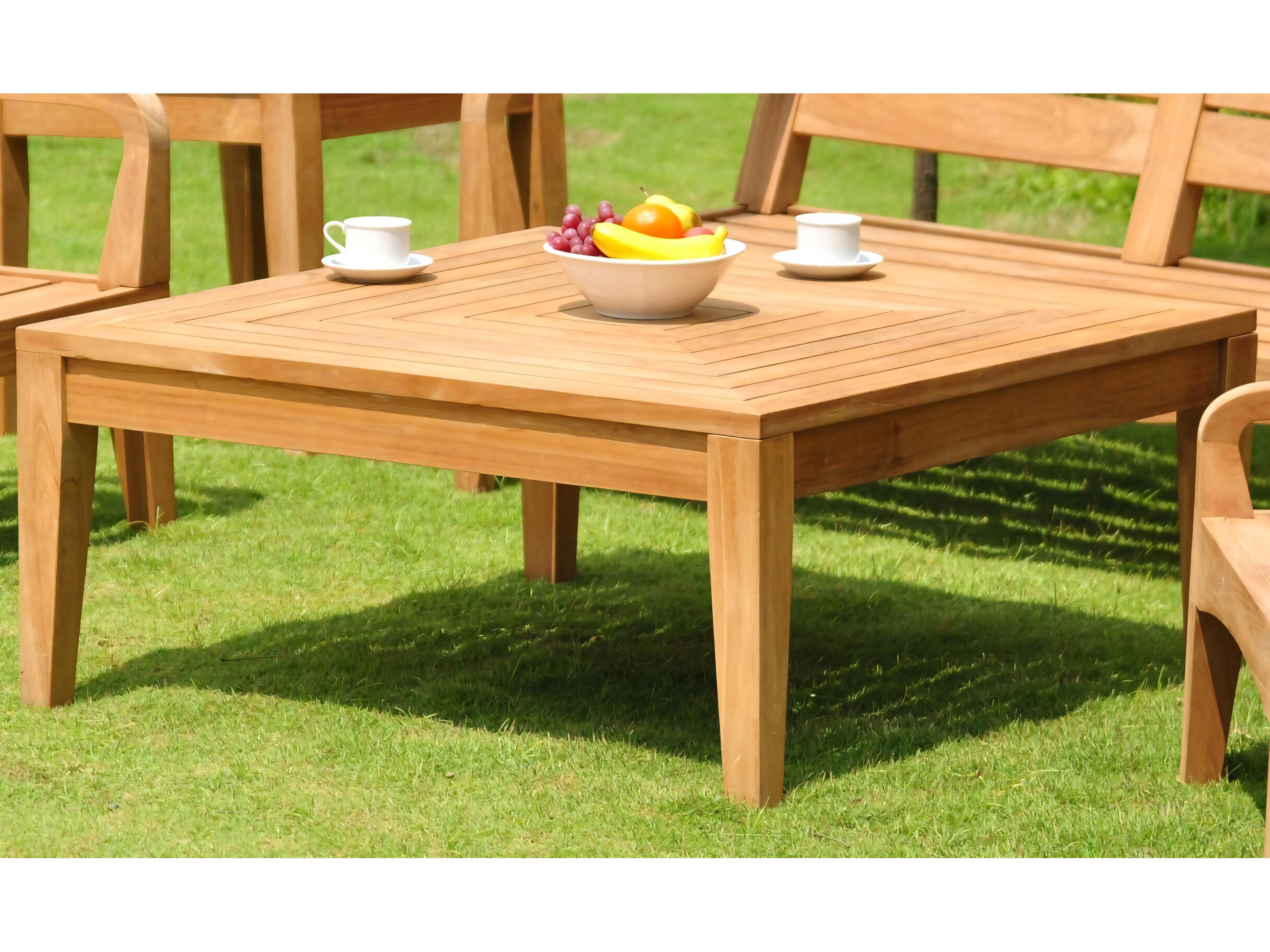 Teak Smith Noida Square Coffee Table