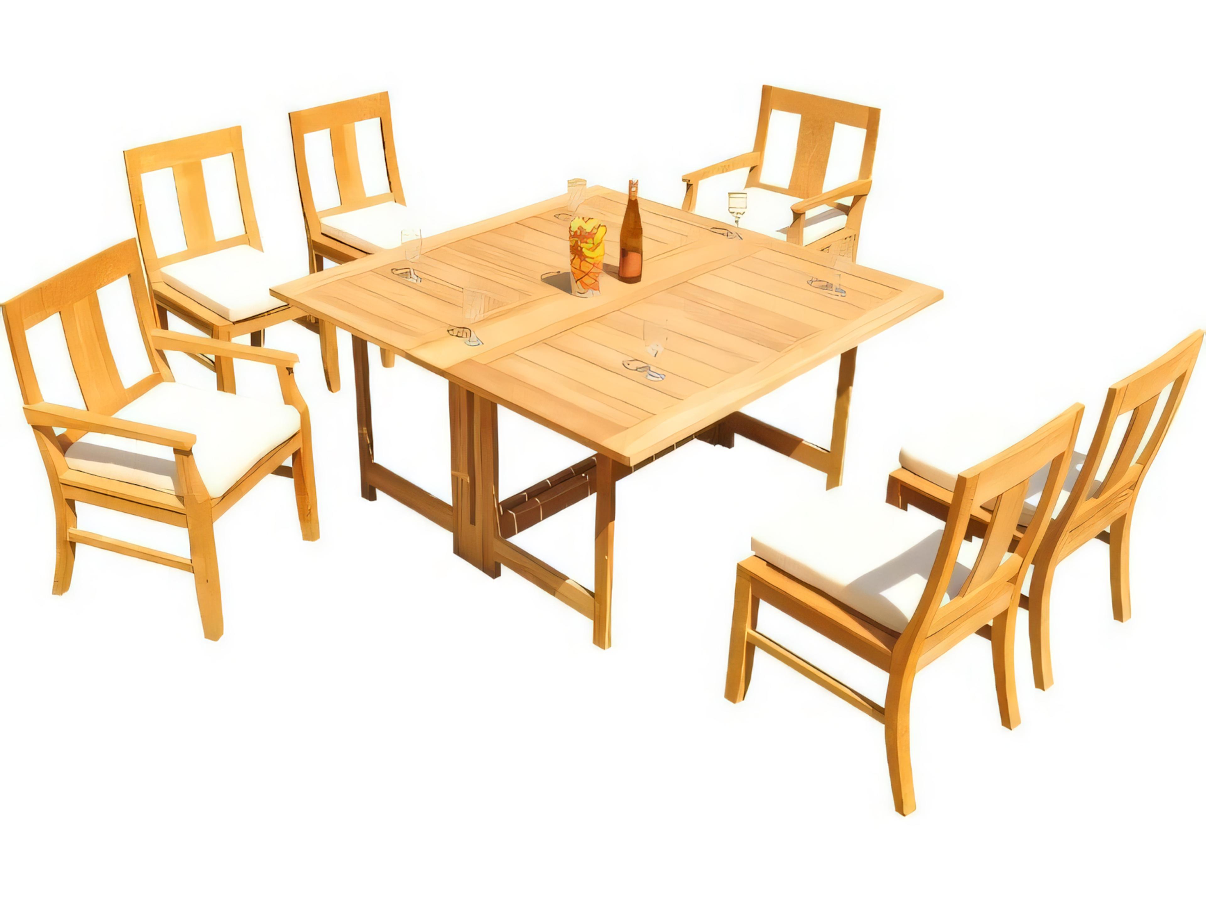 Teak Smith Osborne Armless Dining Chair