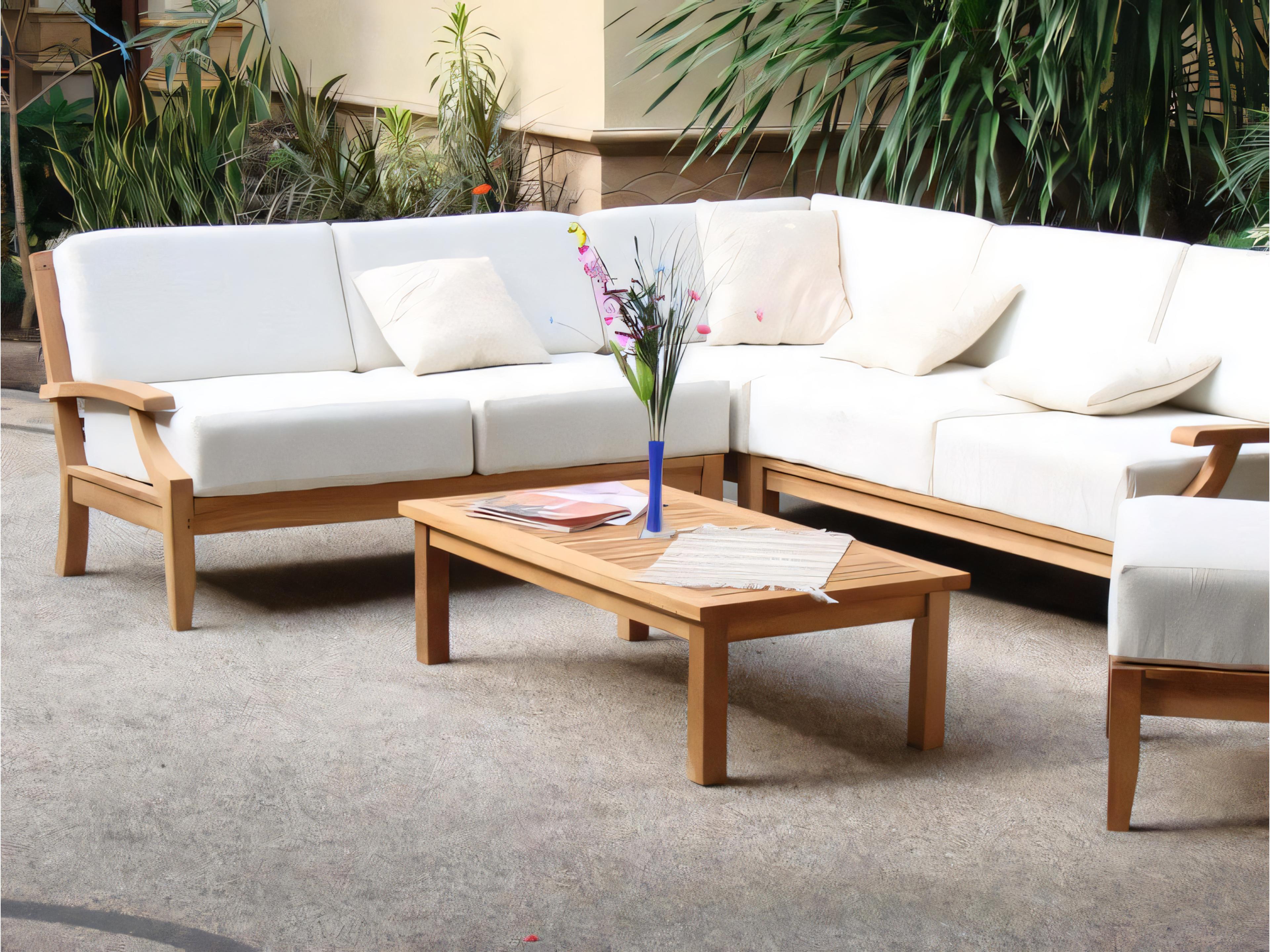 Teak Smith Samurai Rectangular Coffee Table