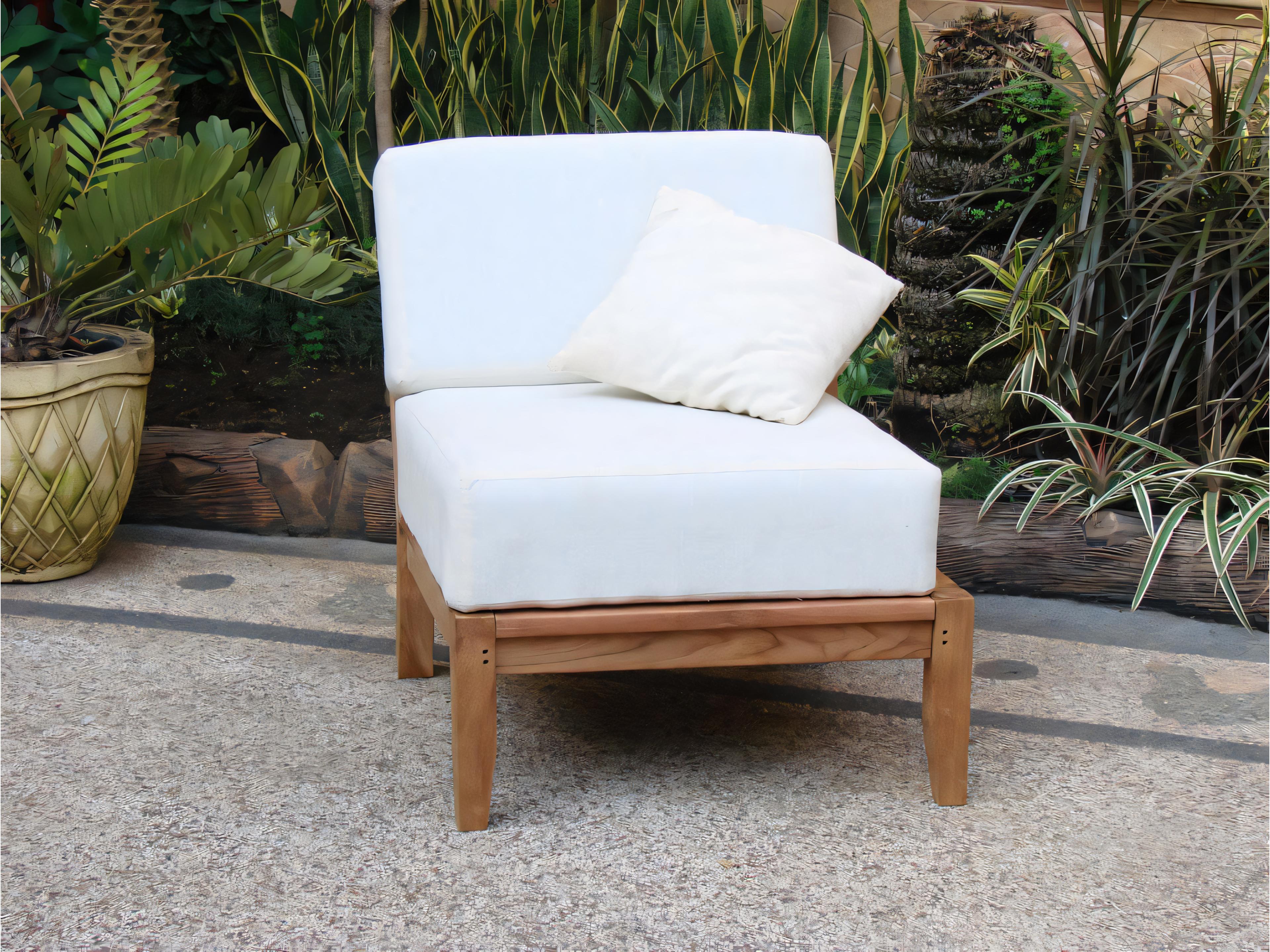 Teak Smith Samurai Armless Chair