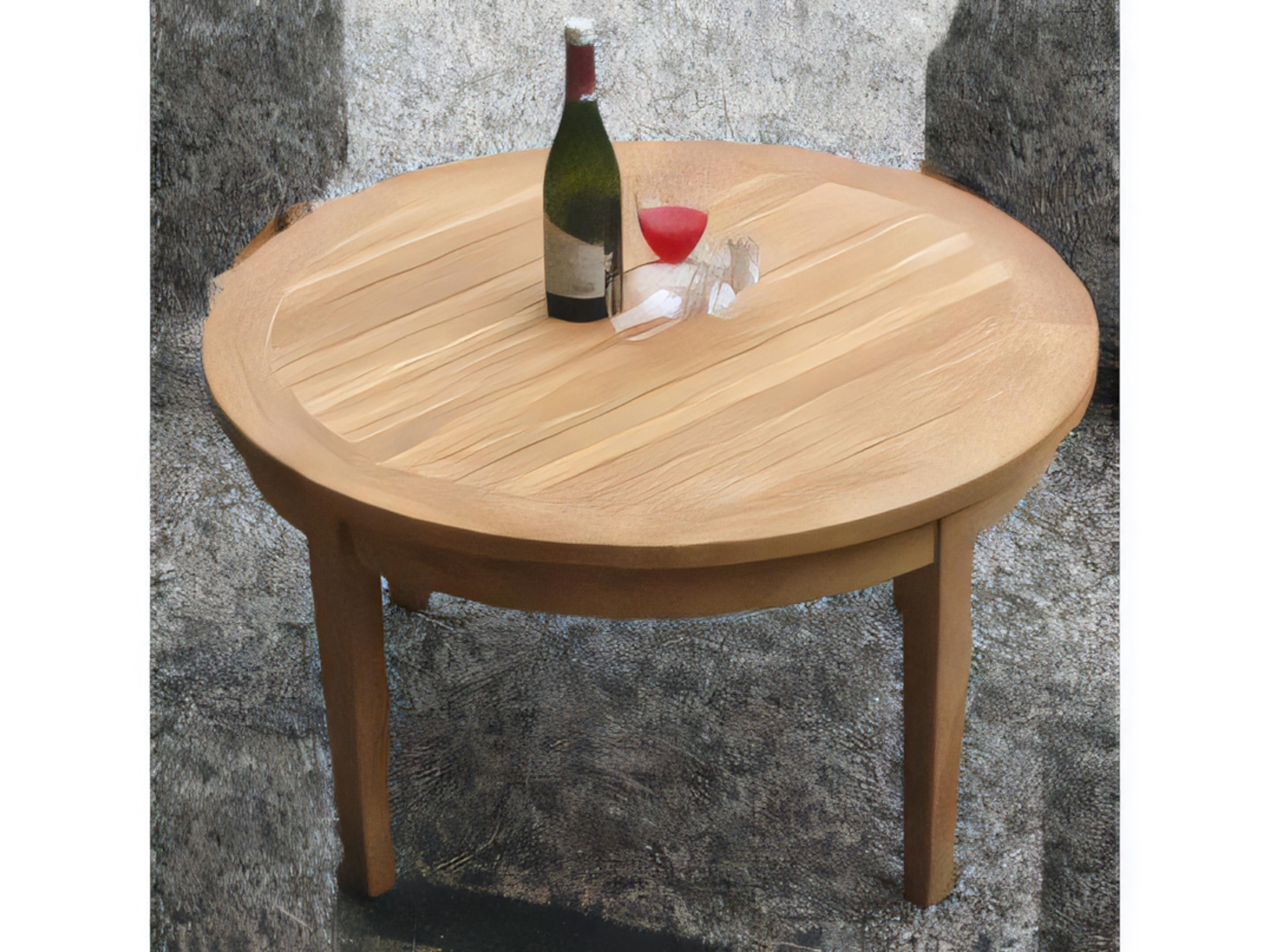 Teak Smith Somer Round Coffee Table