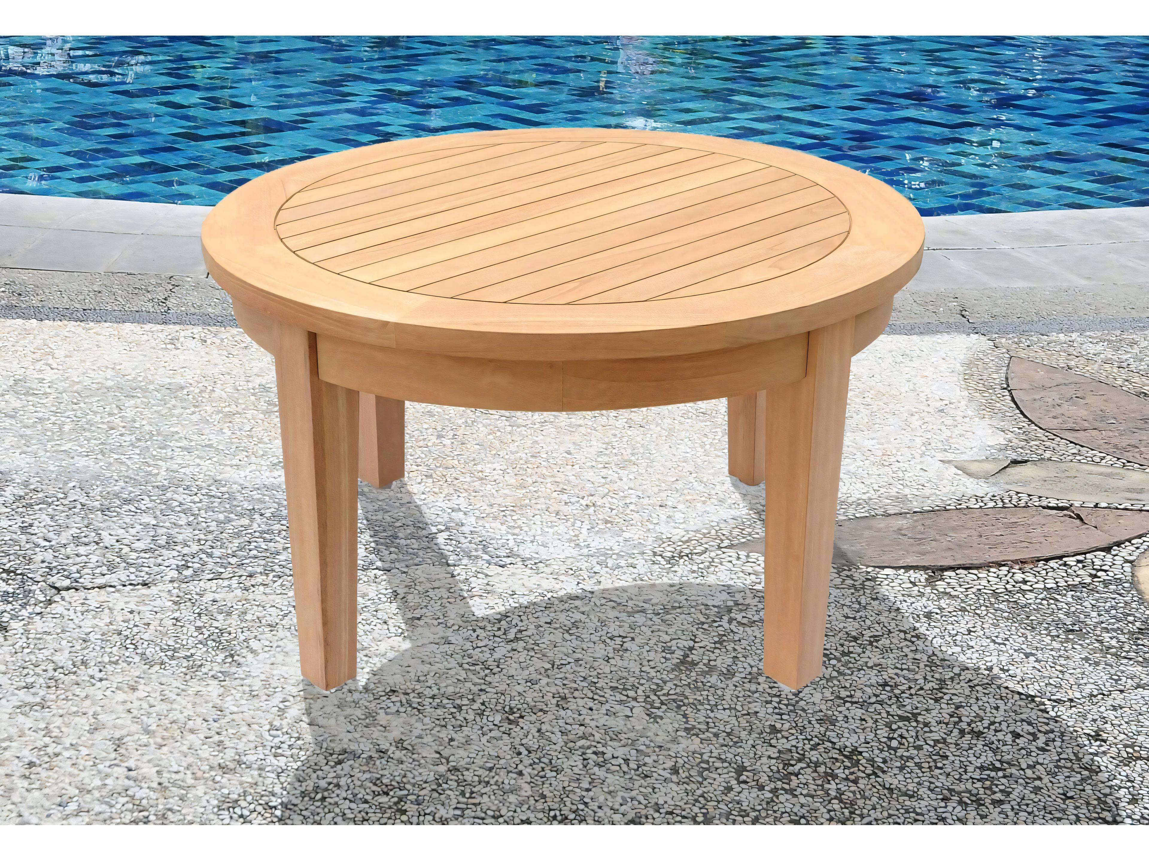 Teak Smith Somer Round Coffee Table