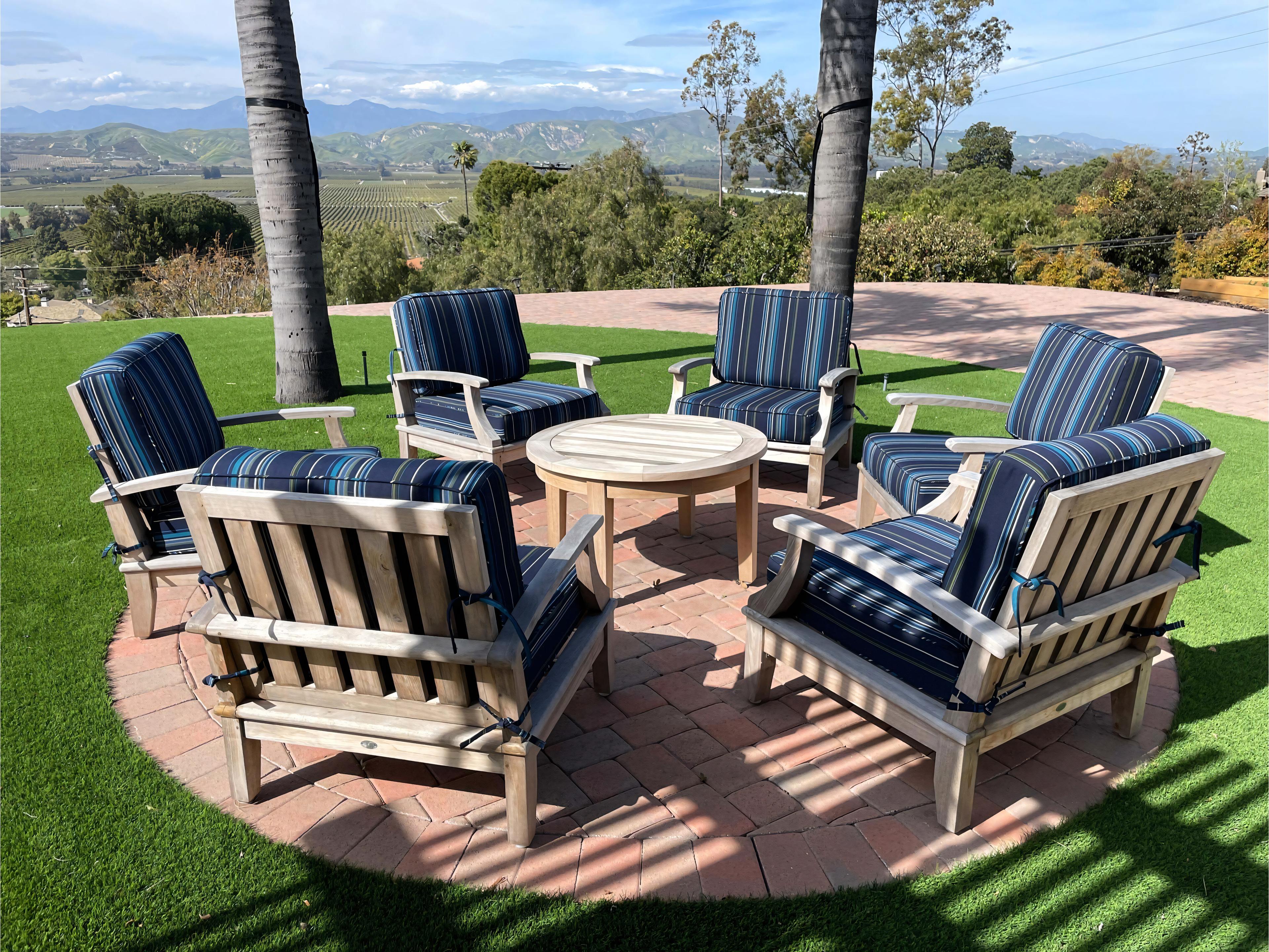 Teak Smith Somer Round Coffee Table