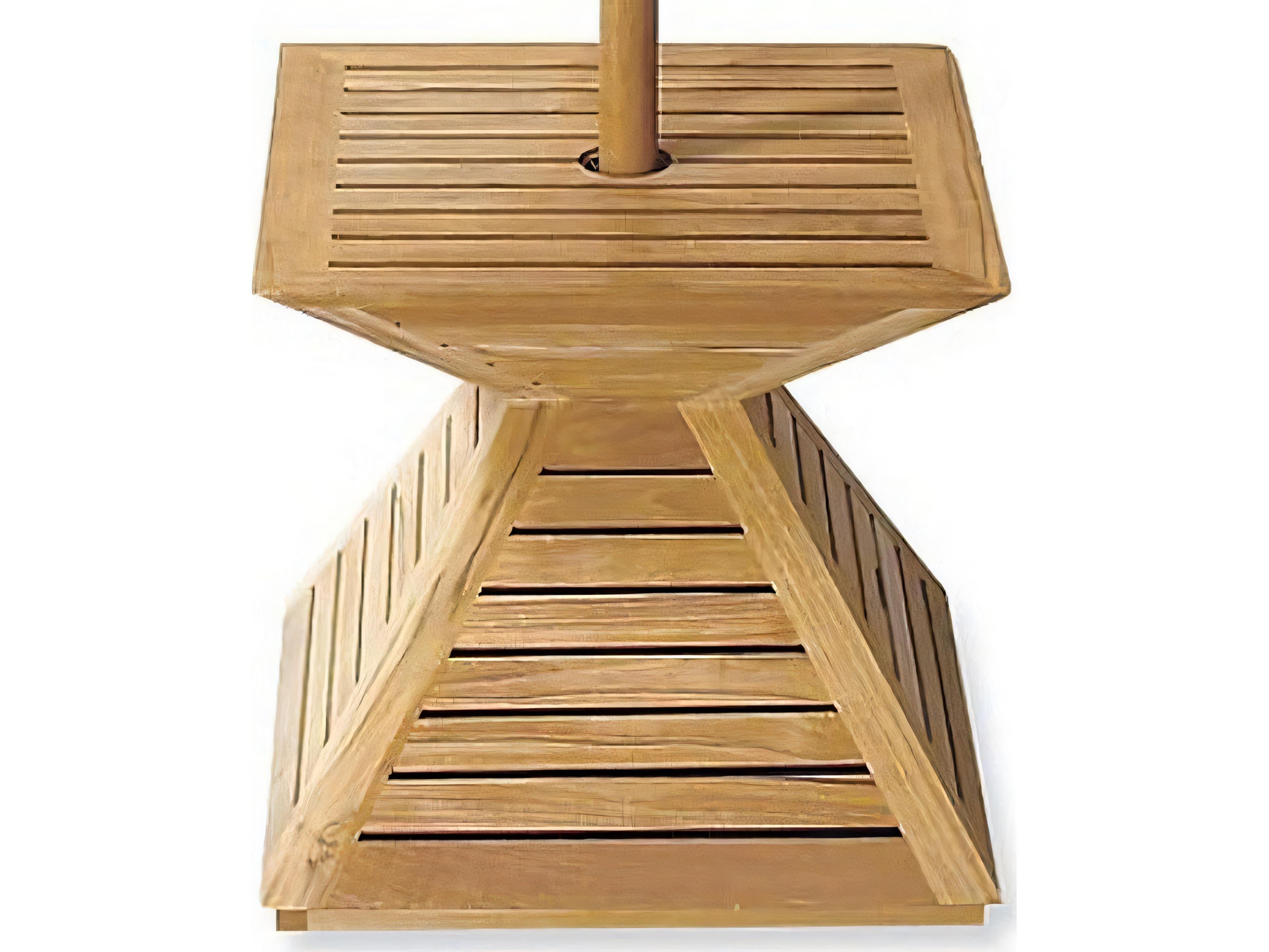 Teak Umbrella Stand