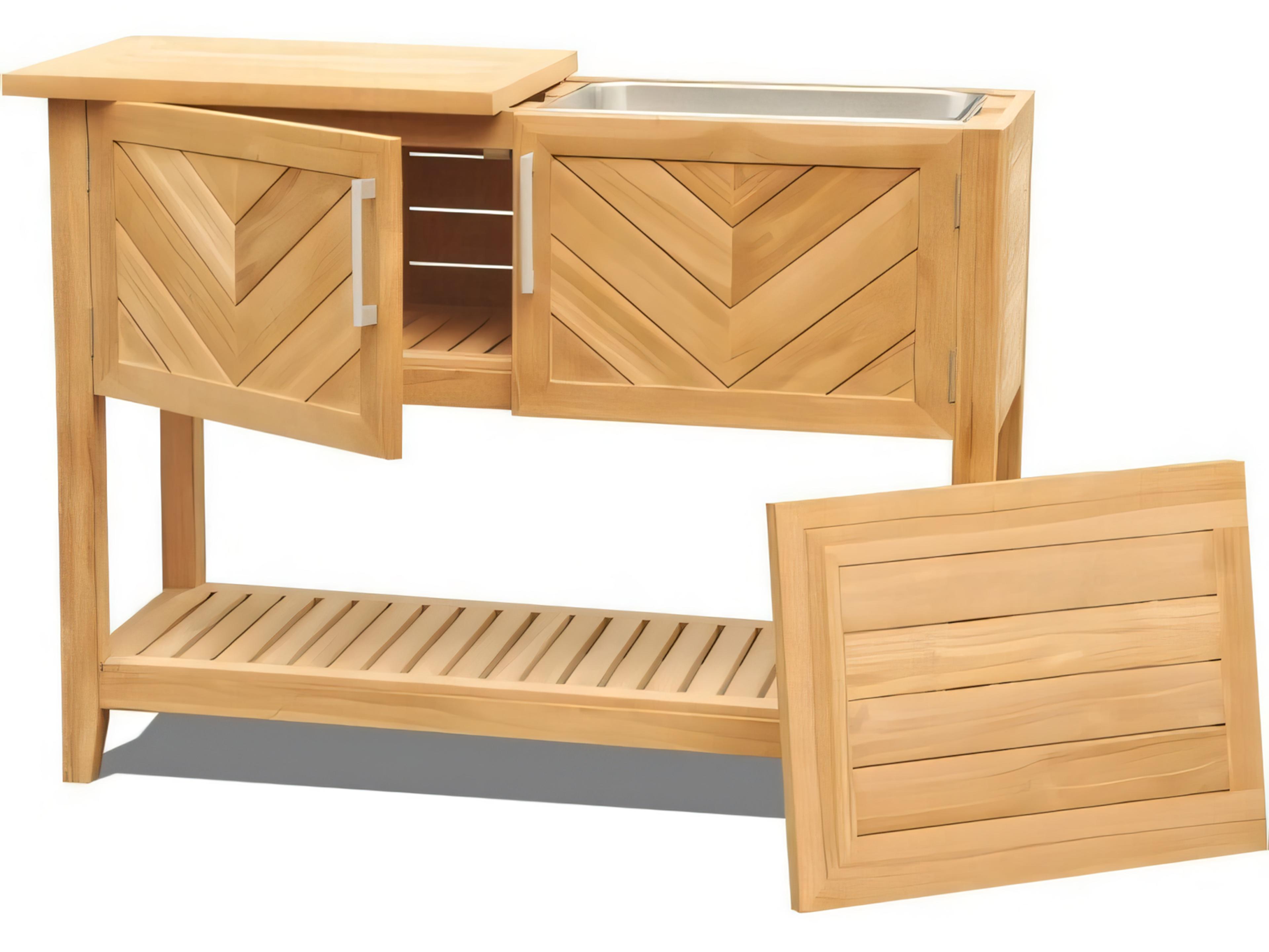 Teak Smith Ventura Teak Console Table