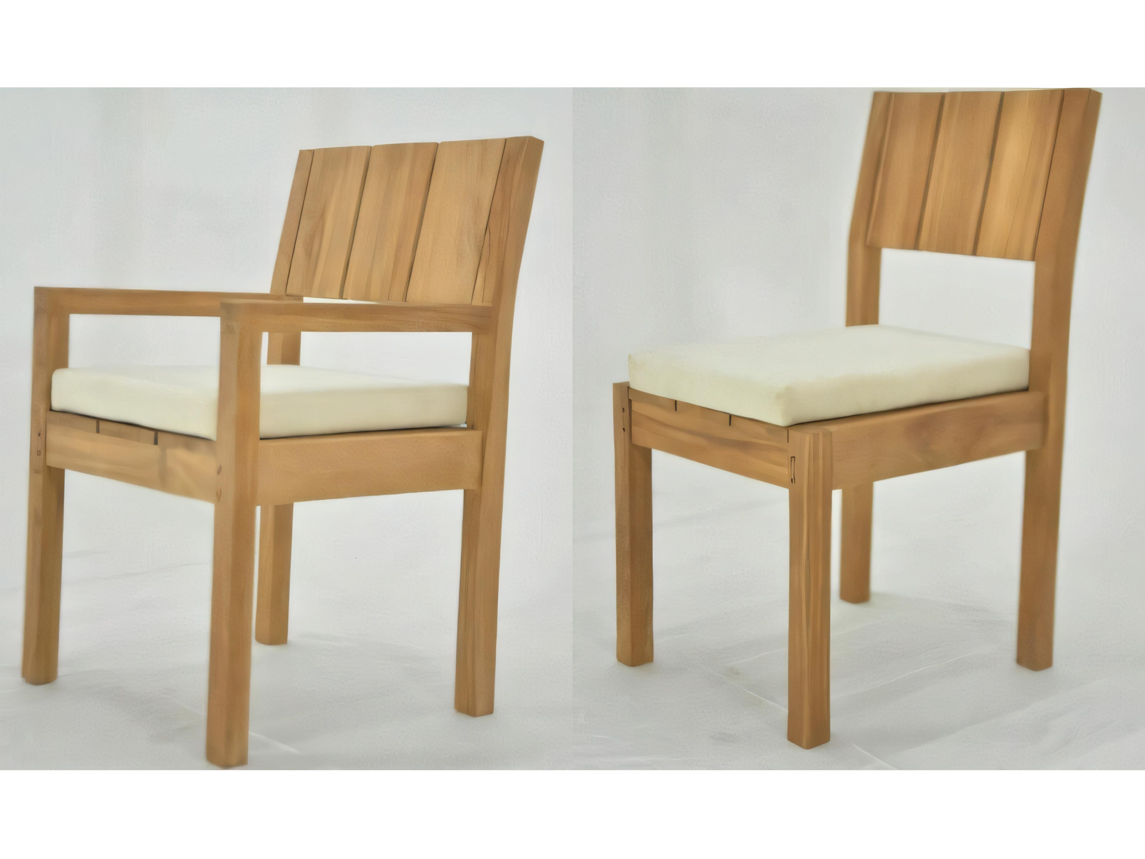 Teak Smith Veranda Captain Dining Arm Chair