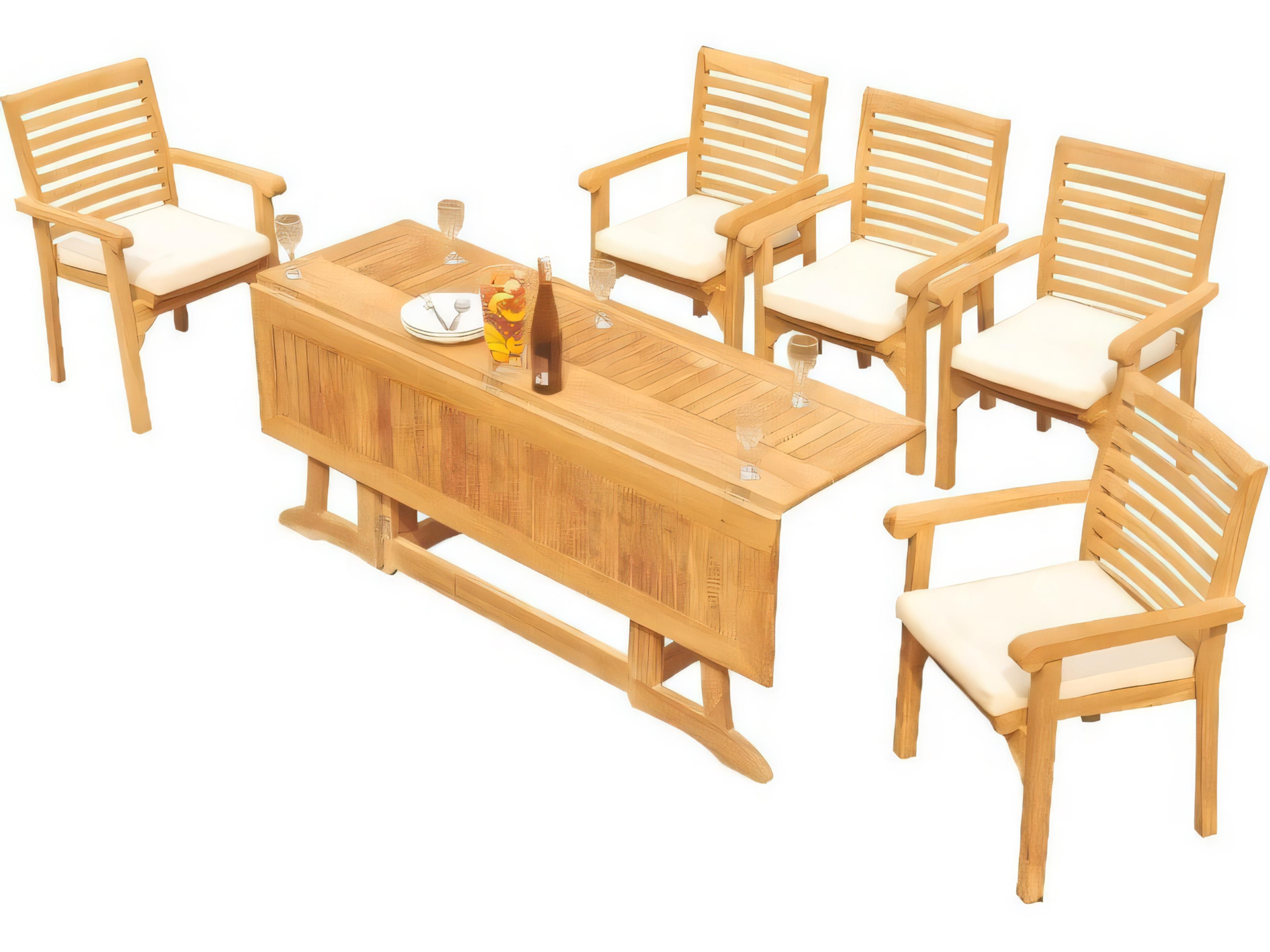 Teak Smith Warwick 69" Rectangular Dining Table