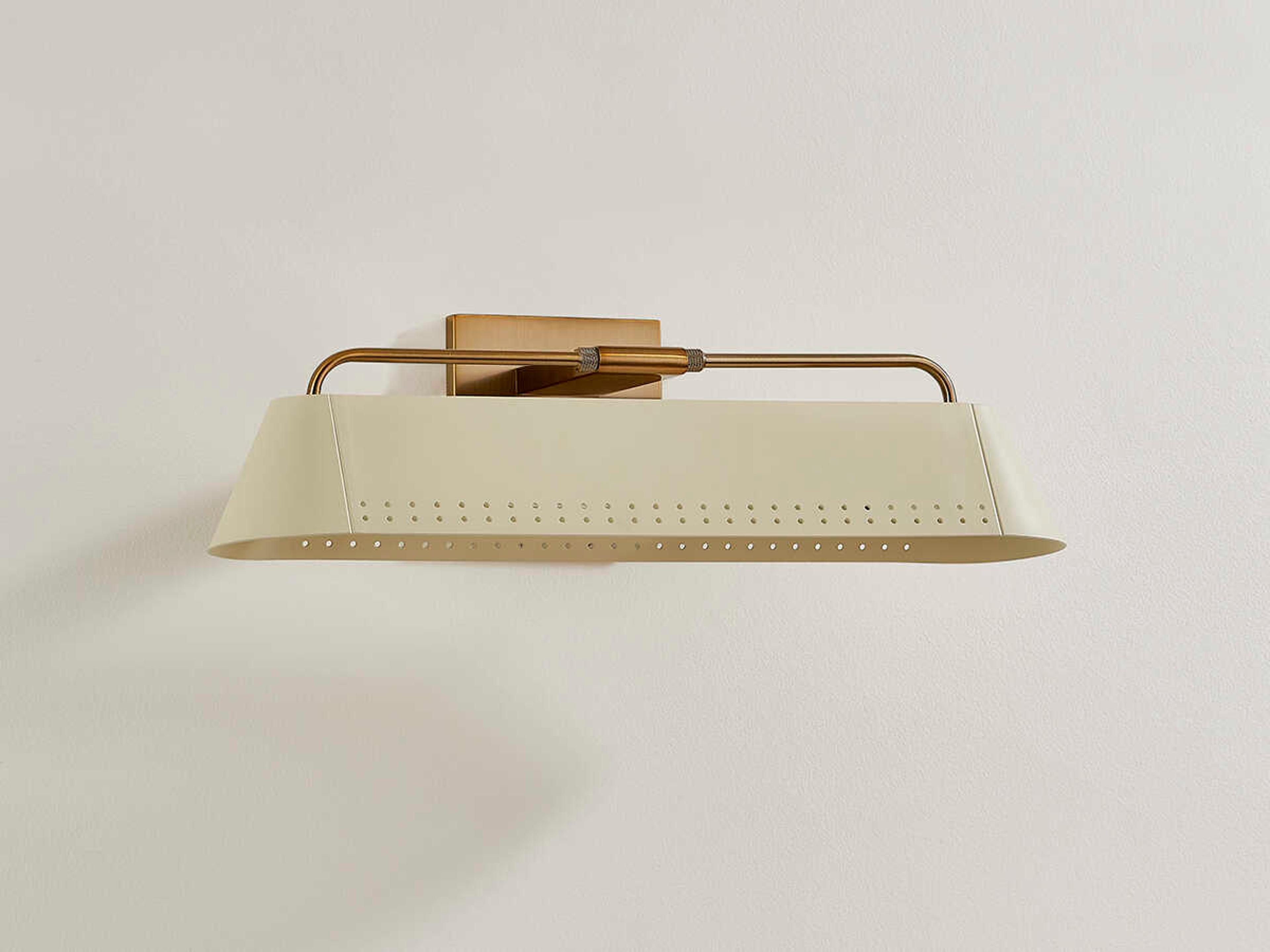 Troy Lighting Rowan 2-Light Patina Brass Soft Sand Picture Light