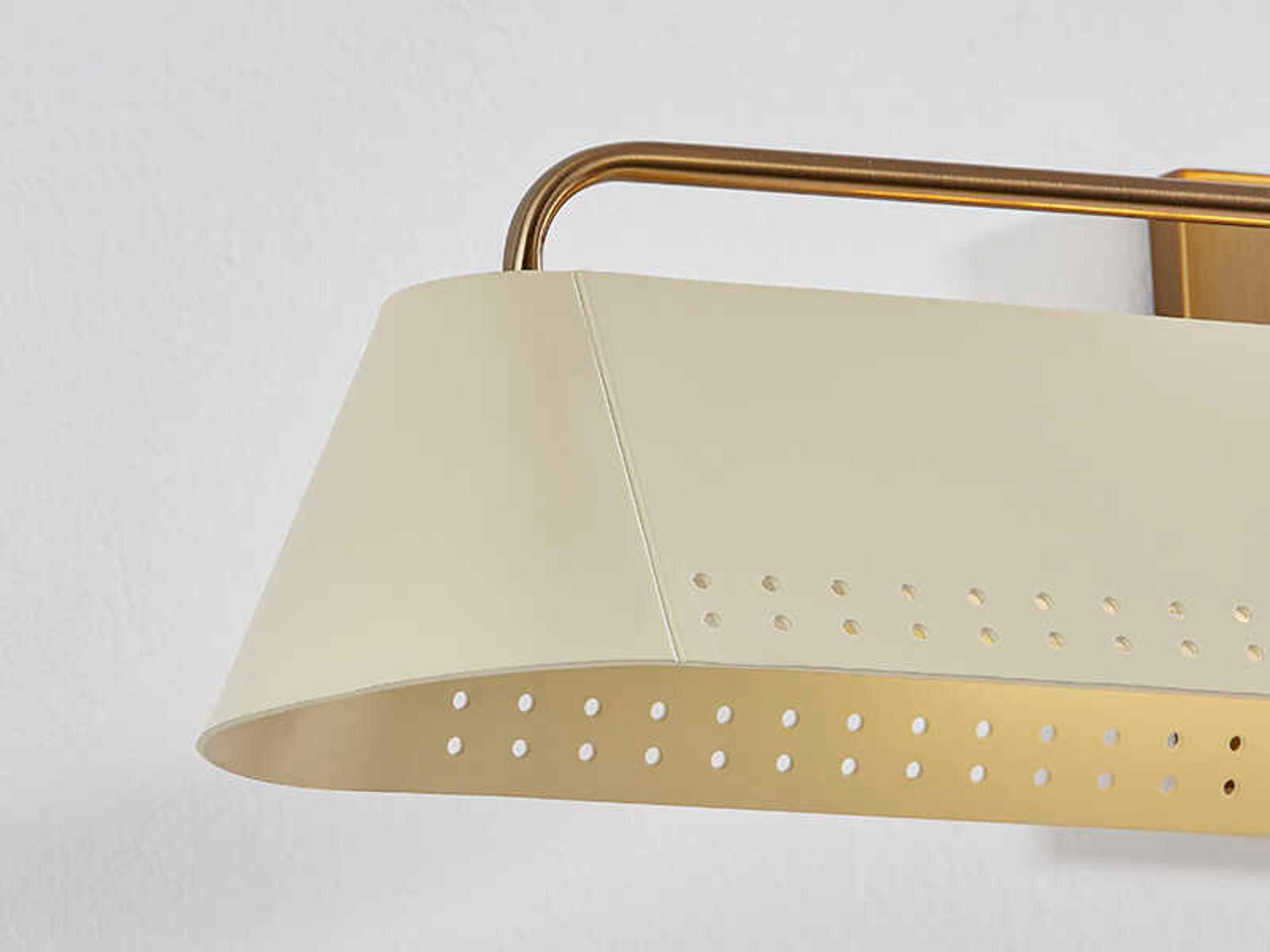 Troy Lighting Rowan 2-Light Patina Brass Soft Sand Picture Light