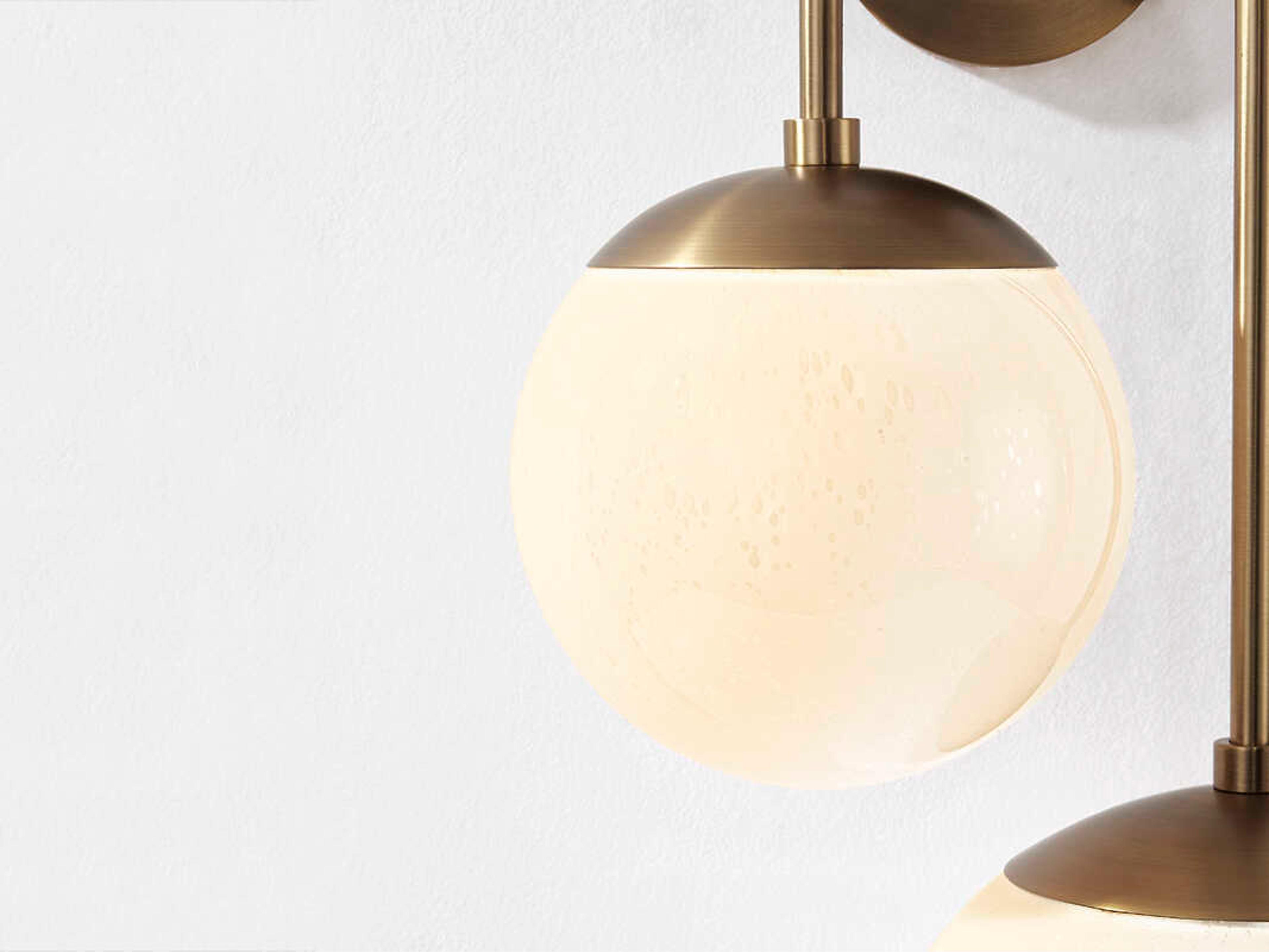 Troy Lighting Brogan 2-Light Patina Brass Wall Sconce