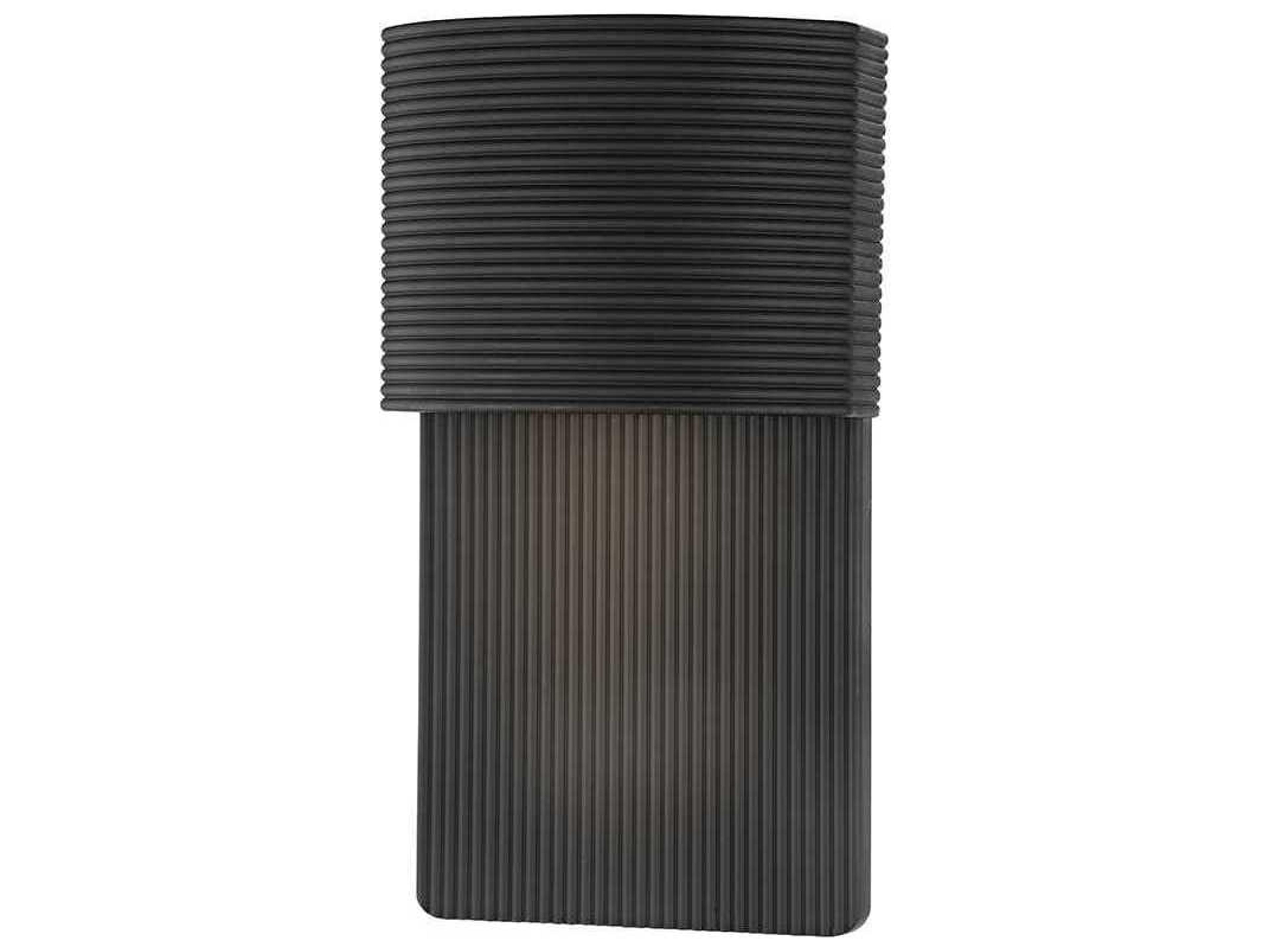 Tempe Outdoor Wall Sconce in Soft Black