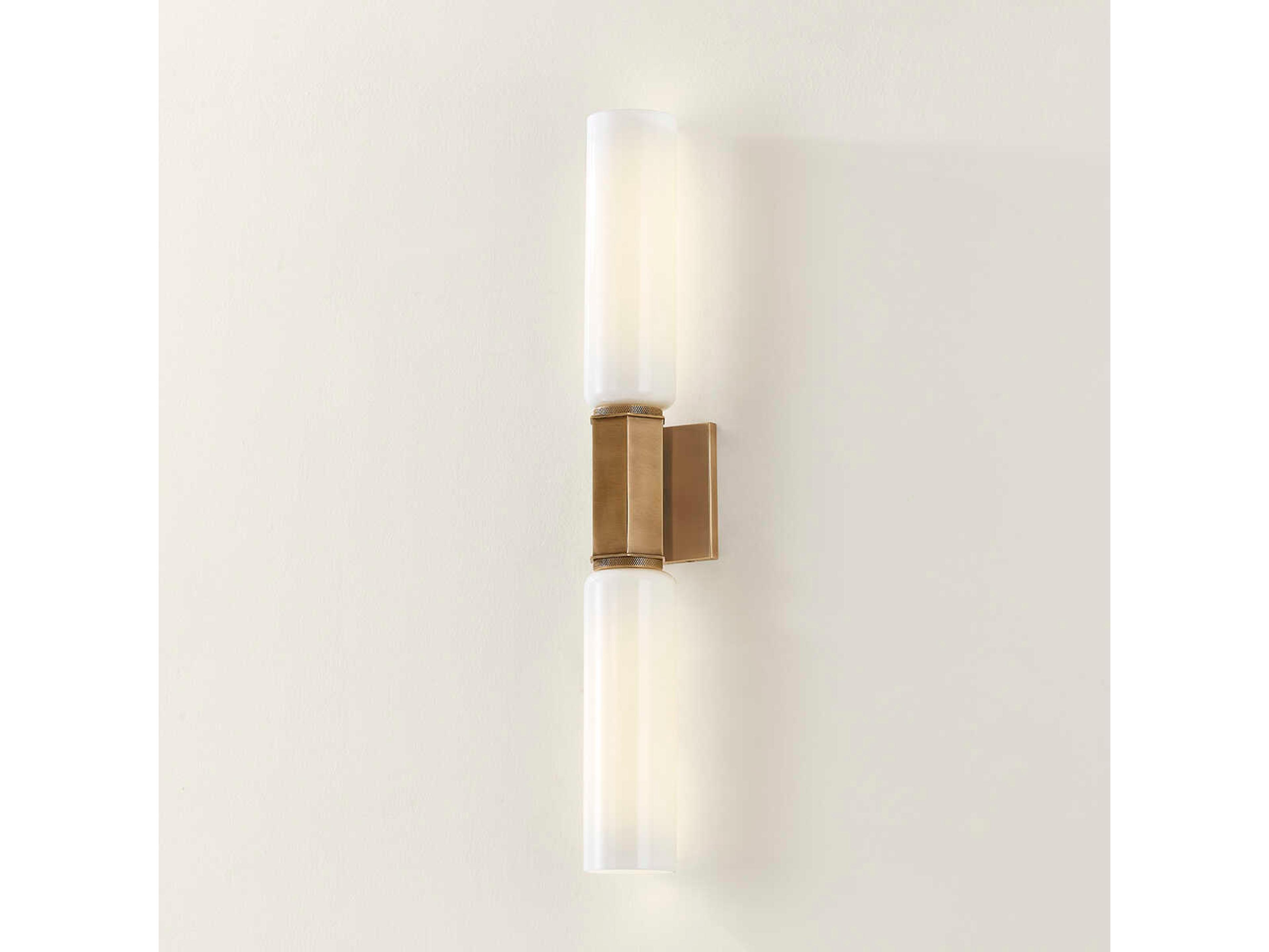Troy Lighting Liam 2-Light Patina Brass Wall Sconce